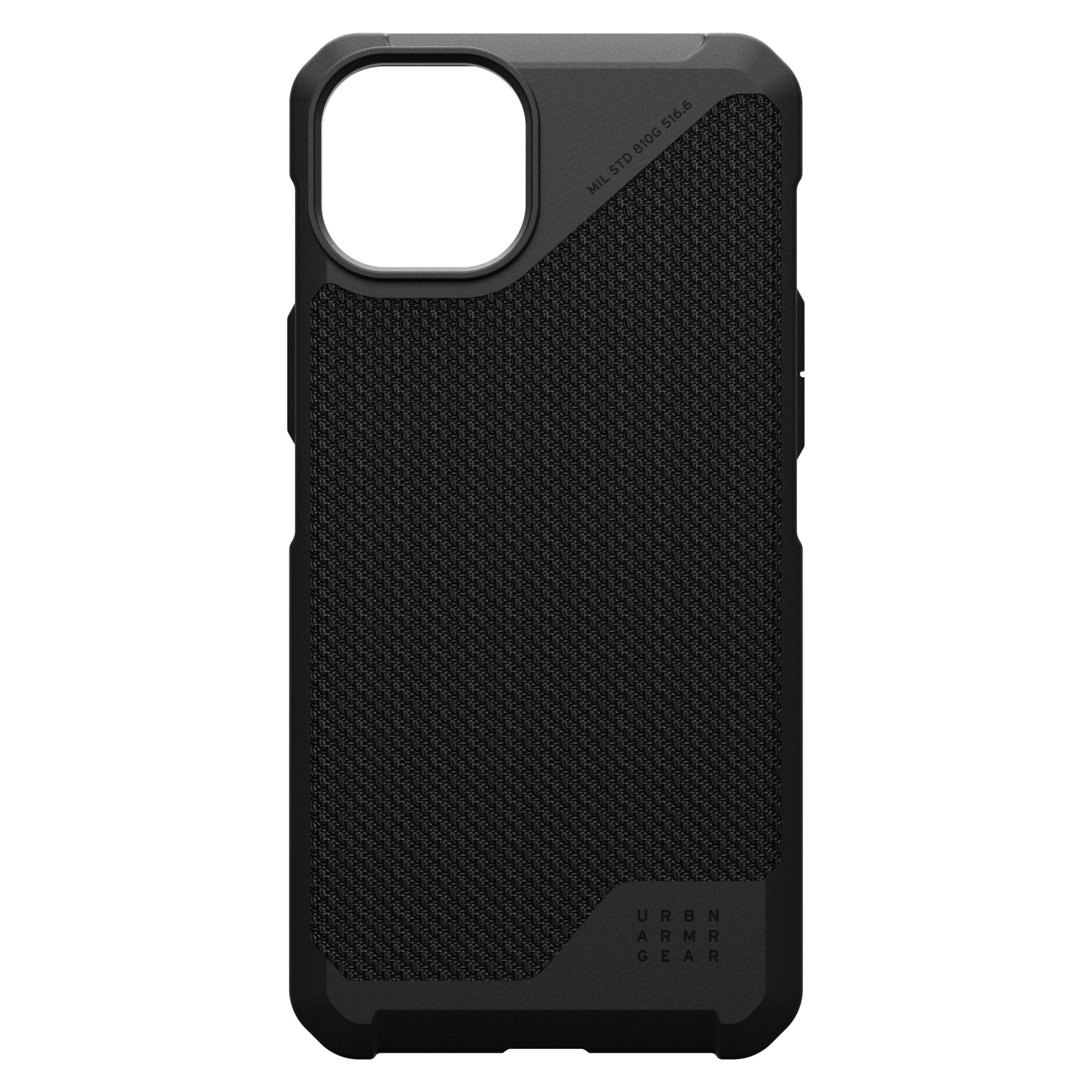 Urban Armor Gear Uag - Metropolis Lt Magsafe Case For Apple Iphone 15 Plus - Kevlar Black