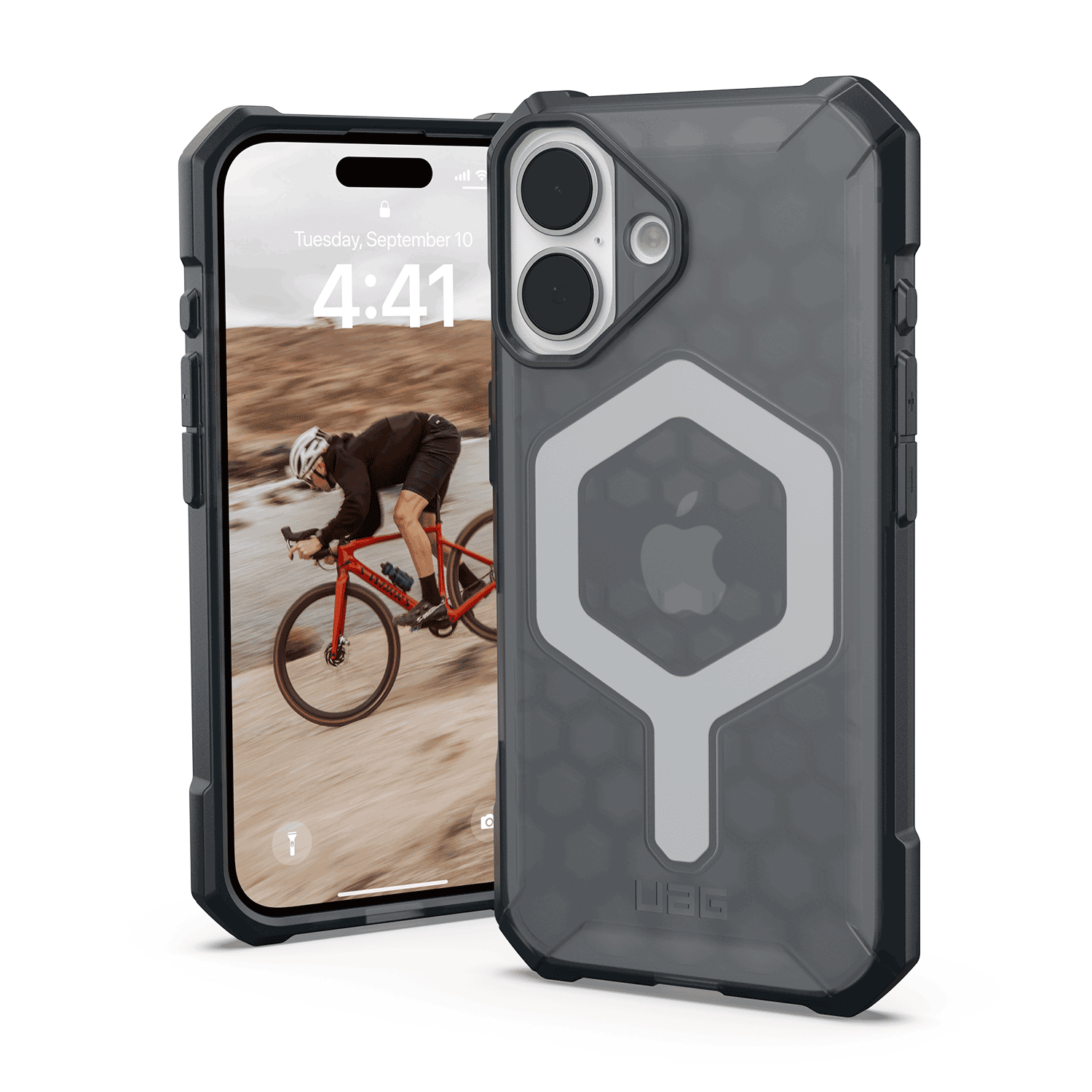 Urban Armor Gear Uag - Essential Armor Magsafe Case For Apple Iphone 16 - Ash