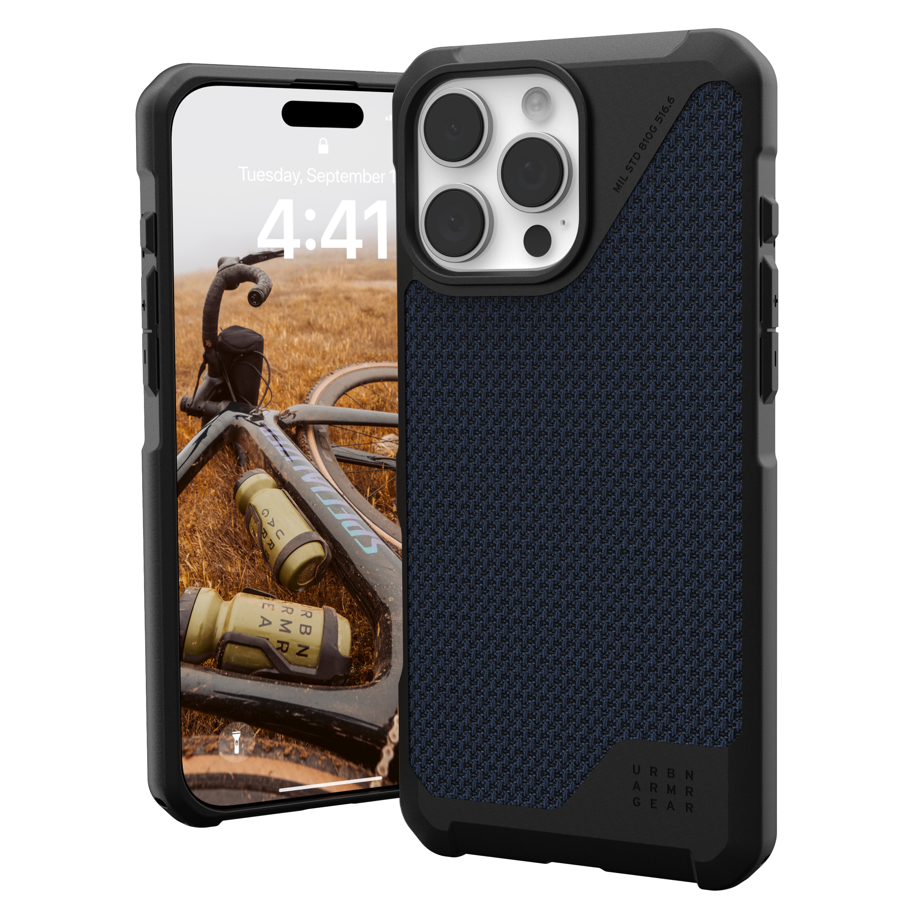 Urban Armor Gear Uag - Metropolis Lt Magsafe Case For Apple Iphone 16 Pro Max - Kevlar Mallard