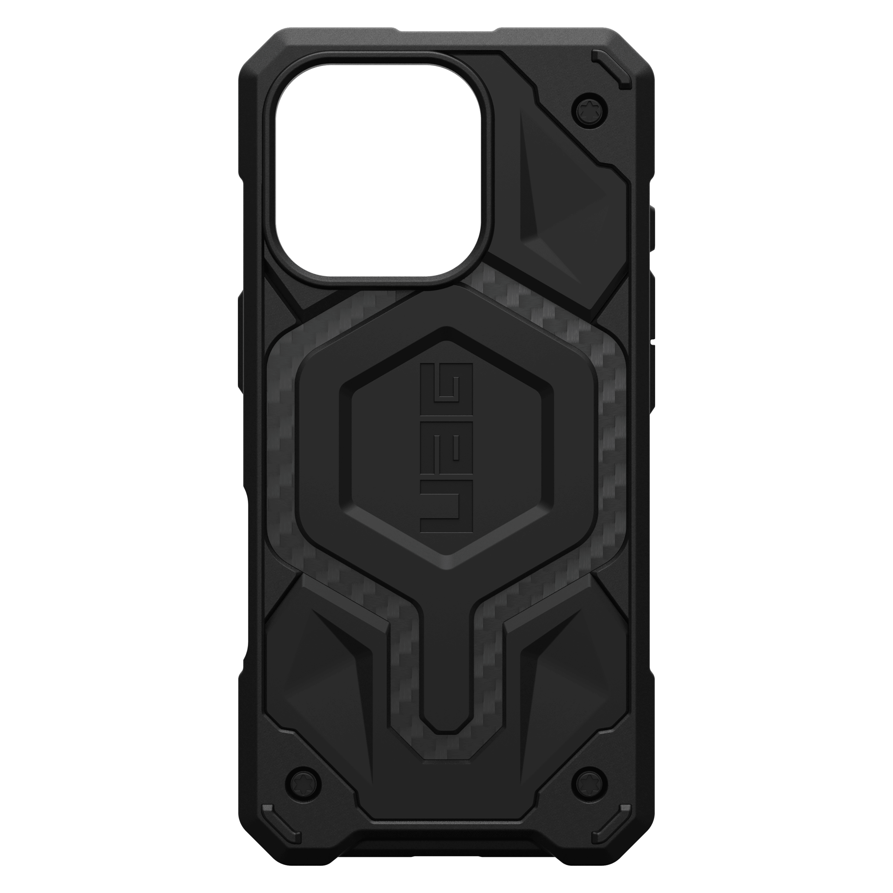 Urban Armor Gear Uag - Monarch Pro Magsafe Case For Apple Iphone 16 Pro - Carbon Fiber