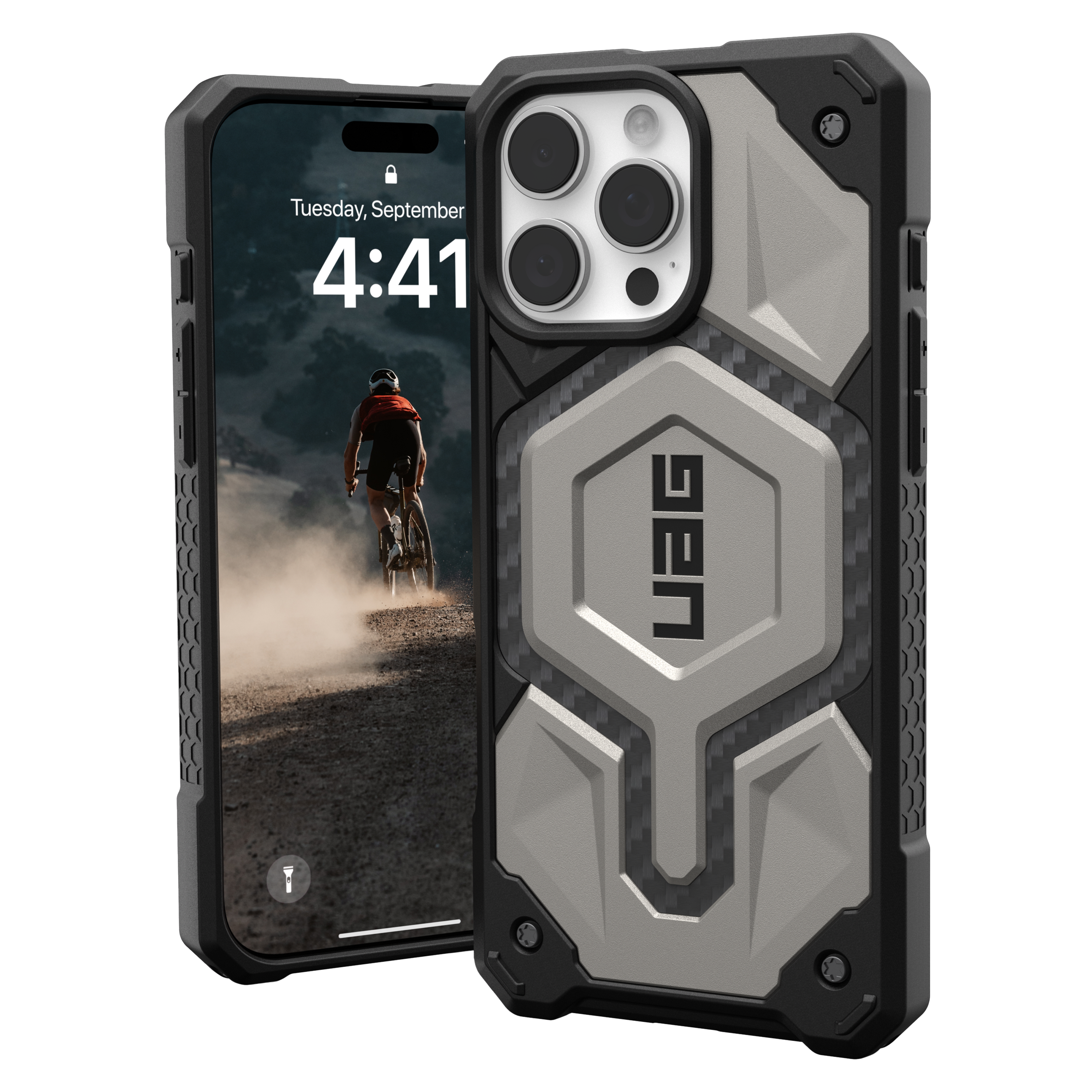 Urban Armor Gear Uag - Monarch Pro Magsafe Case For Apple Iphone 16 Pro Max - Titanium
