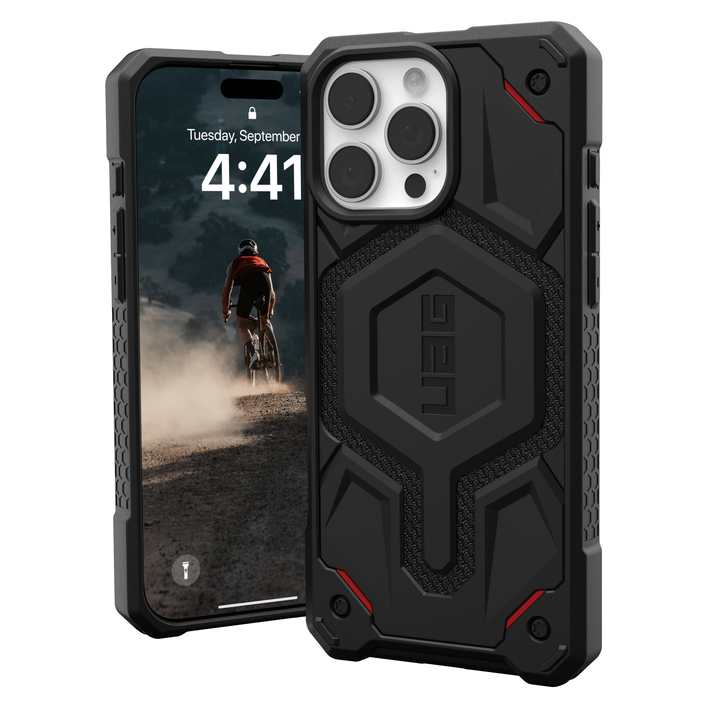 Urban Armor Gear Uag - Monarch Pro Magsafe Case For Apple Iphone 16 Pro Max - Kevlar Black