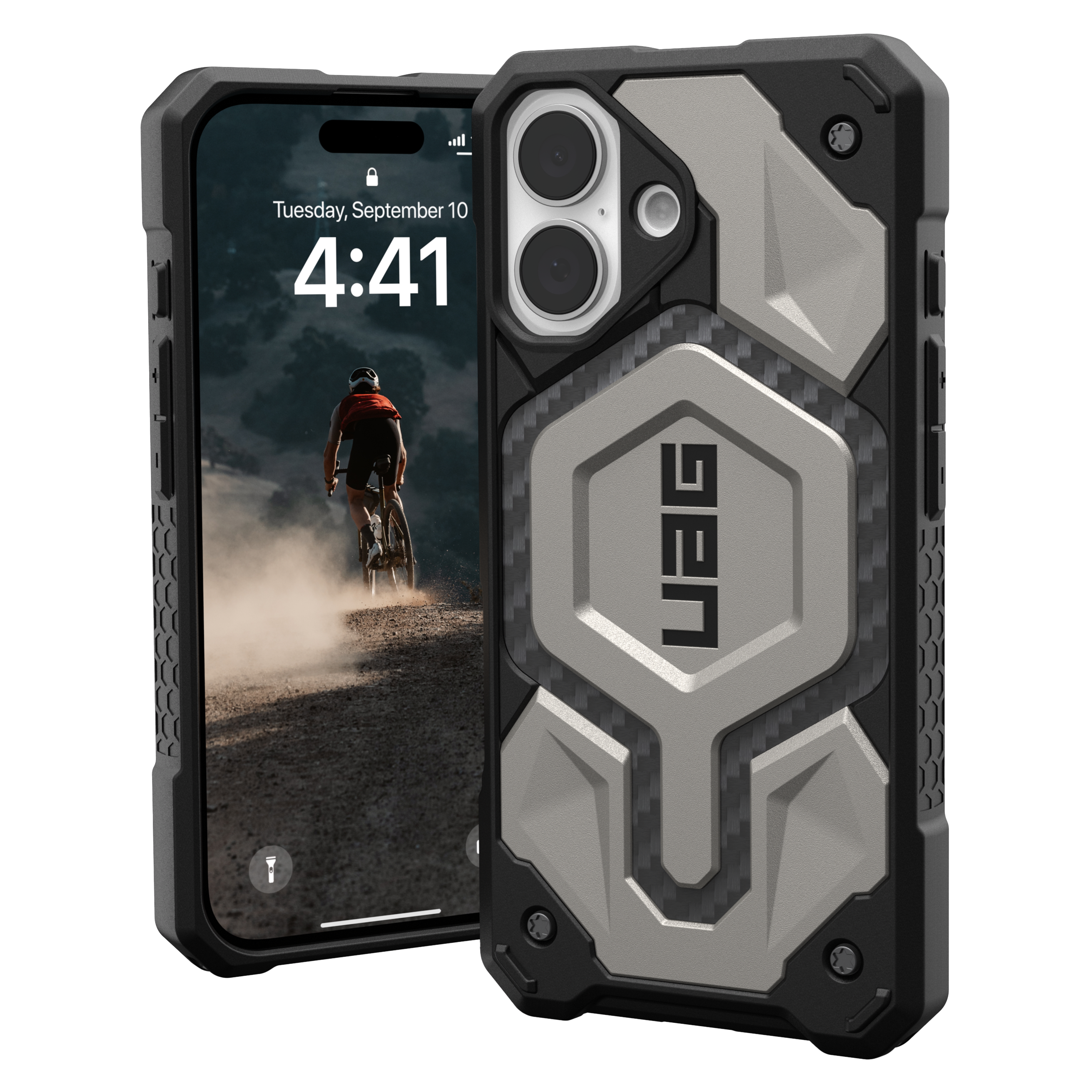 Urban Armor Gear Uag - Monarch Pro Case For Apple Iphone 16 - Titanium