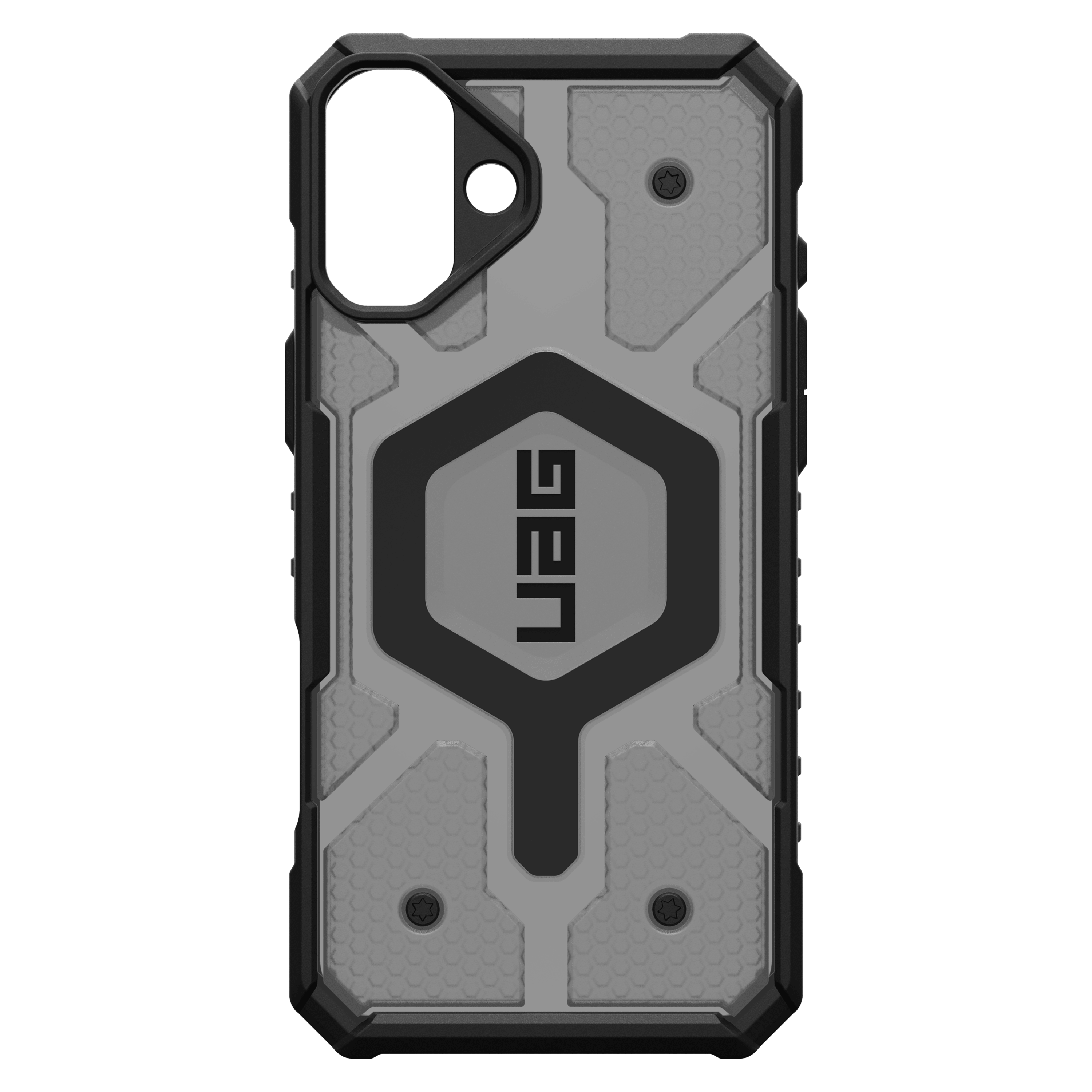 Urban Armor Gear Uag - Pathfinder Clear Magsafe Case For Apple Iphone 16 Plus - Ash
