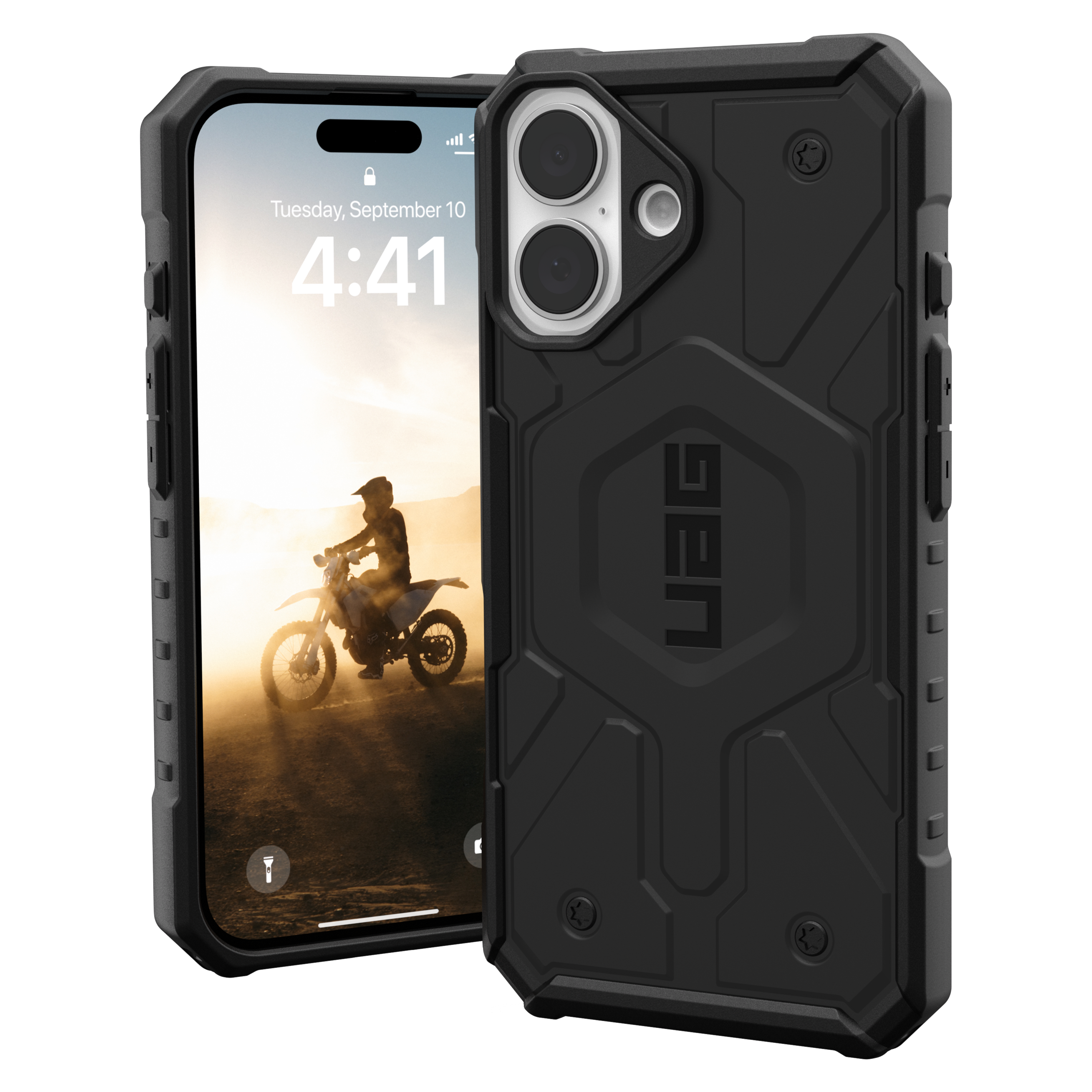 Urban Armor Gear Uag - Pathfinder Magsafe Case For Apple Iphone 16 - Black