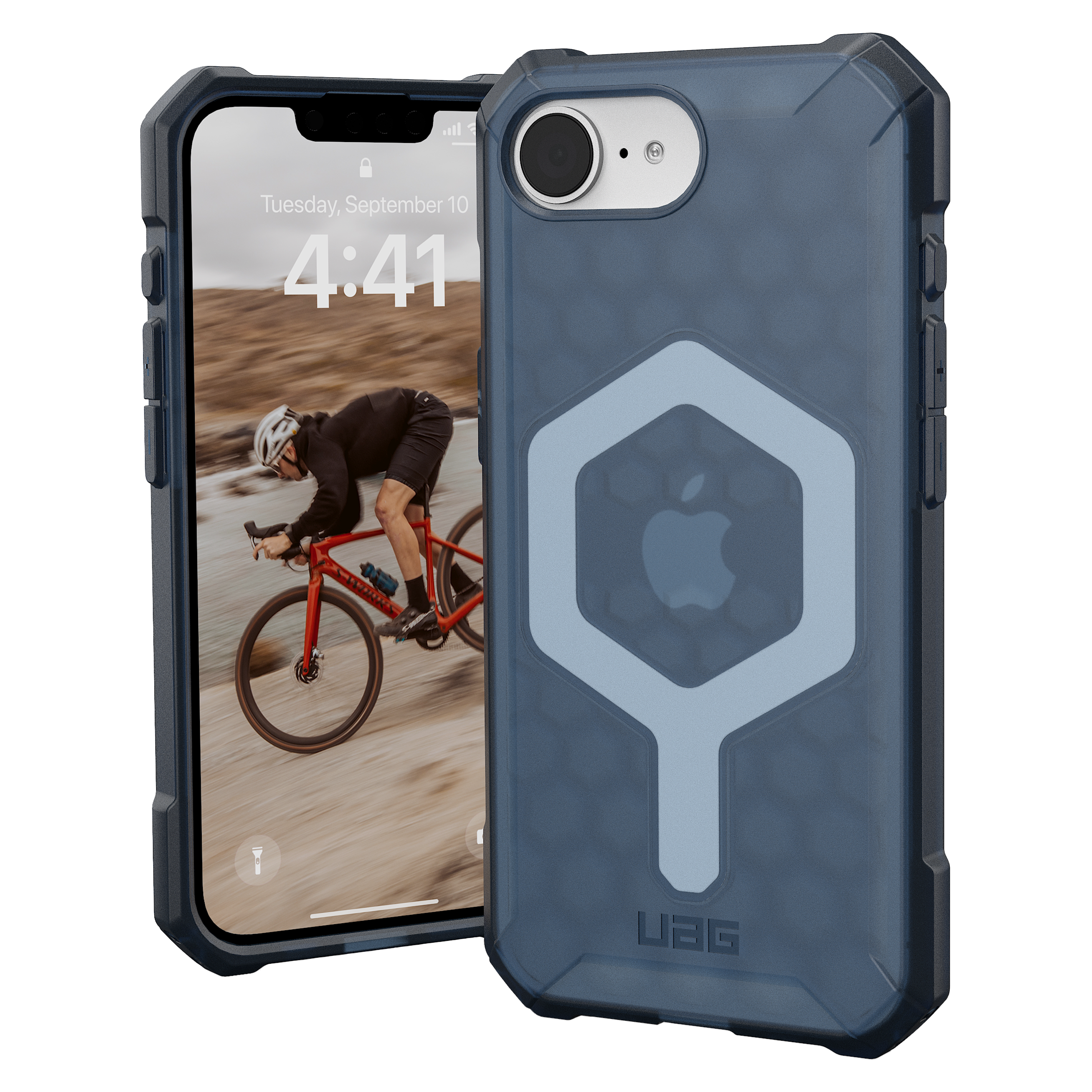 Urban Armor Gear Uag - Essential Armor Magsafe Case For Apple Iphone 16e - Cloud Blue