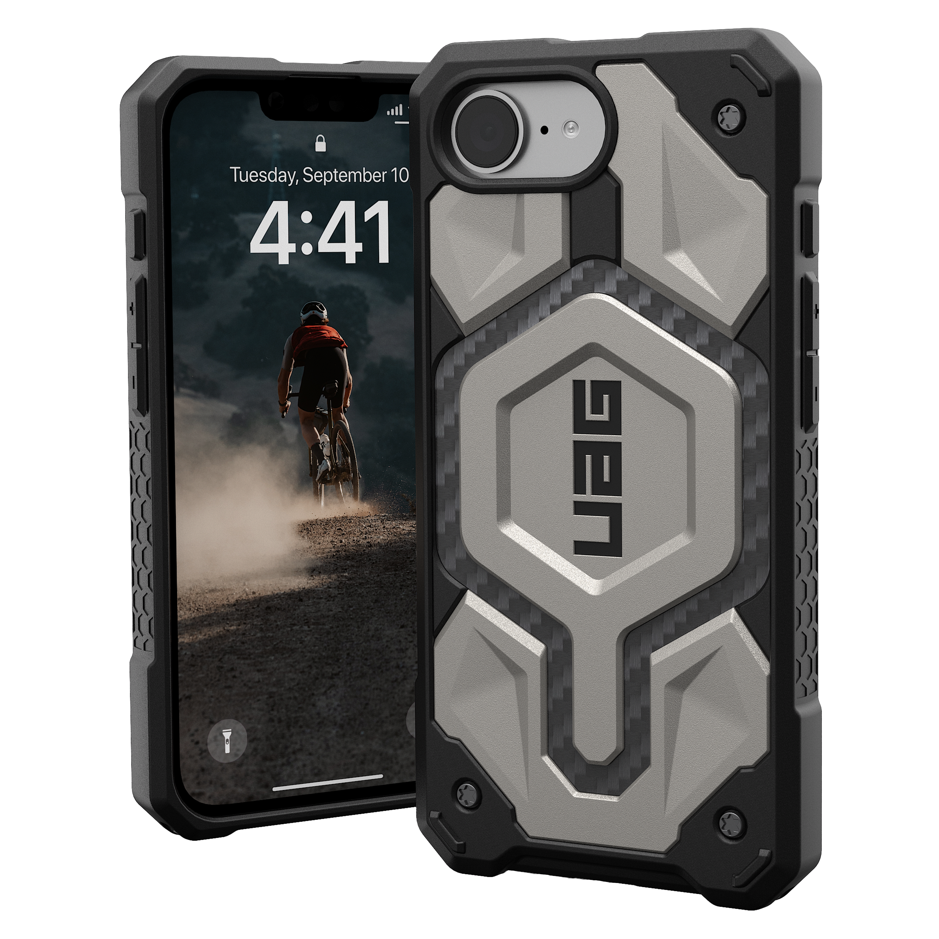 Urban Armor Gear Uag - Monarch Pro Case For Apple Iphone 16e - Titanium