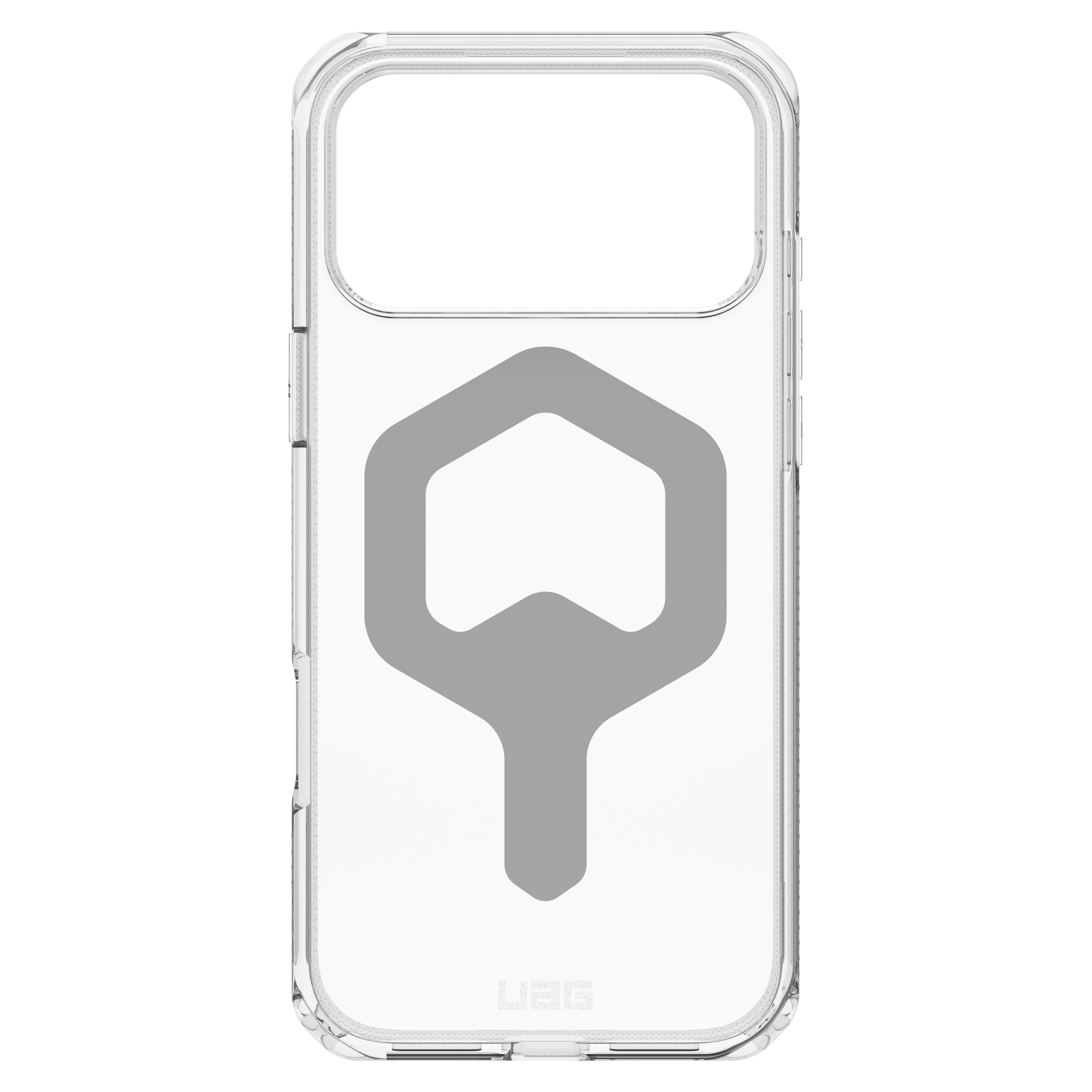 Urban Armor Gear Plyo MagSafe Case for Apple iPhone 17 Pro Max - Ice and Silver