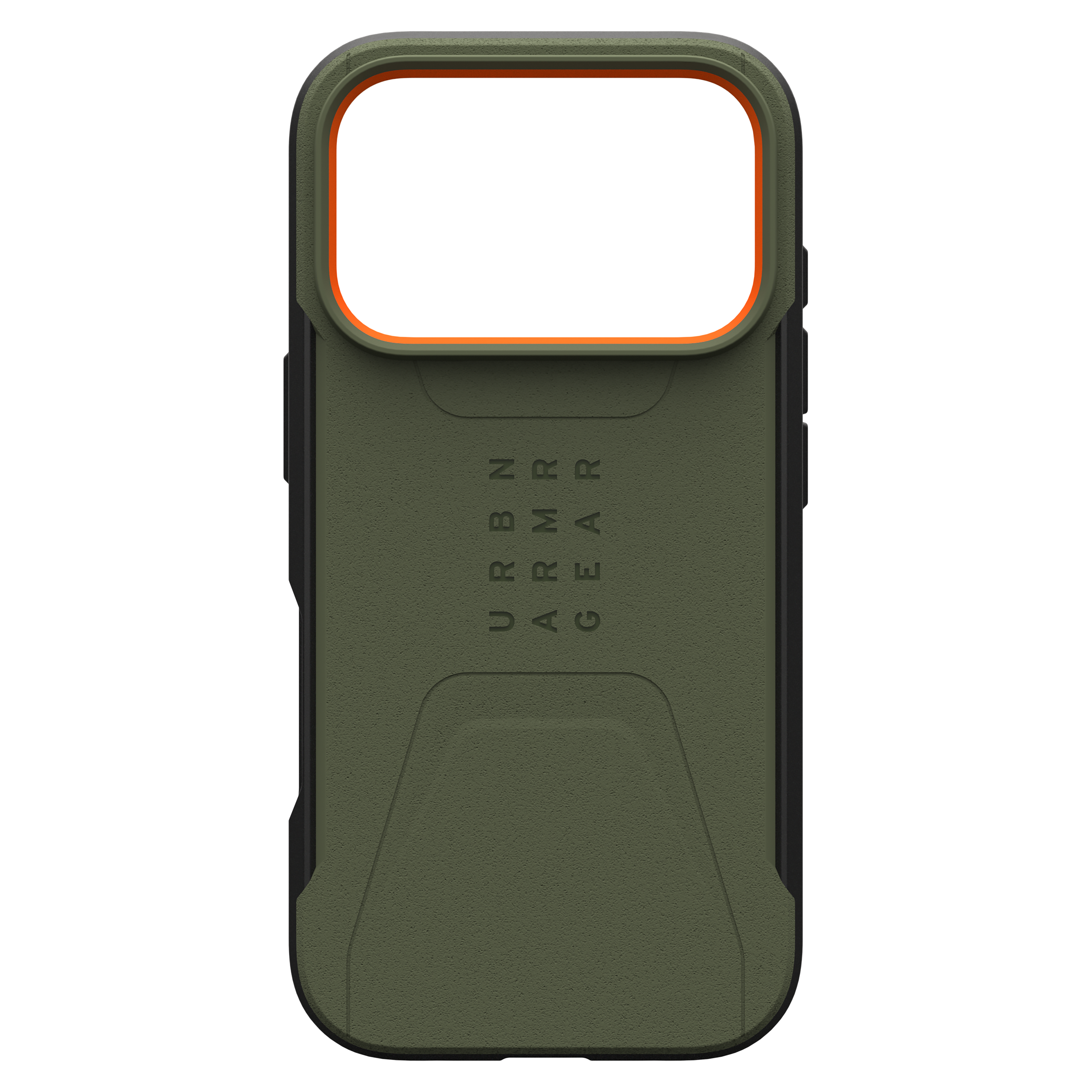 Urban Armor Gear Civilian MagSafe Case for Apple iPhone 17 Pro - Olive and Orange