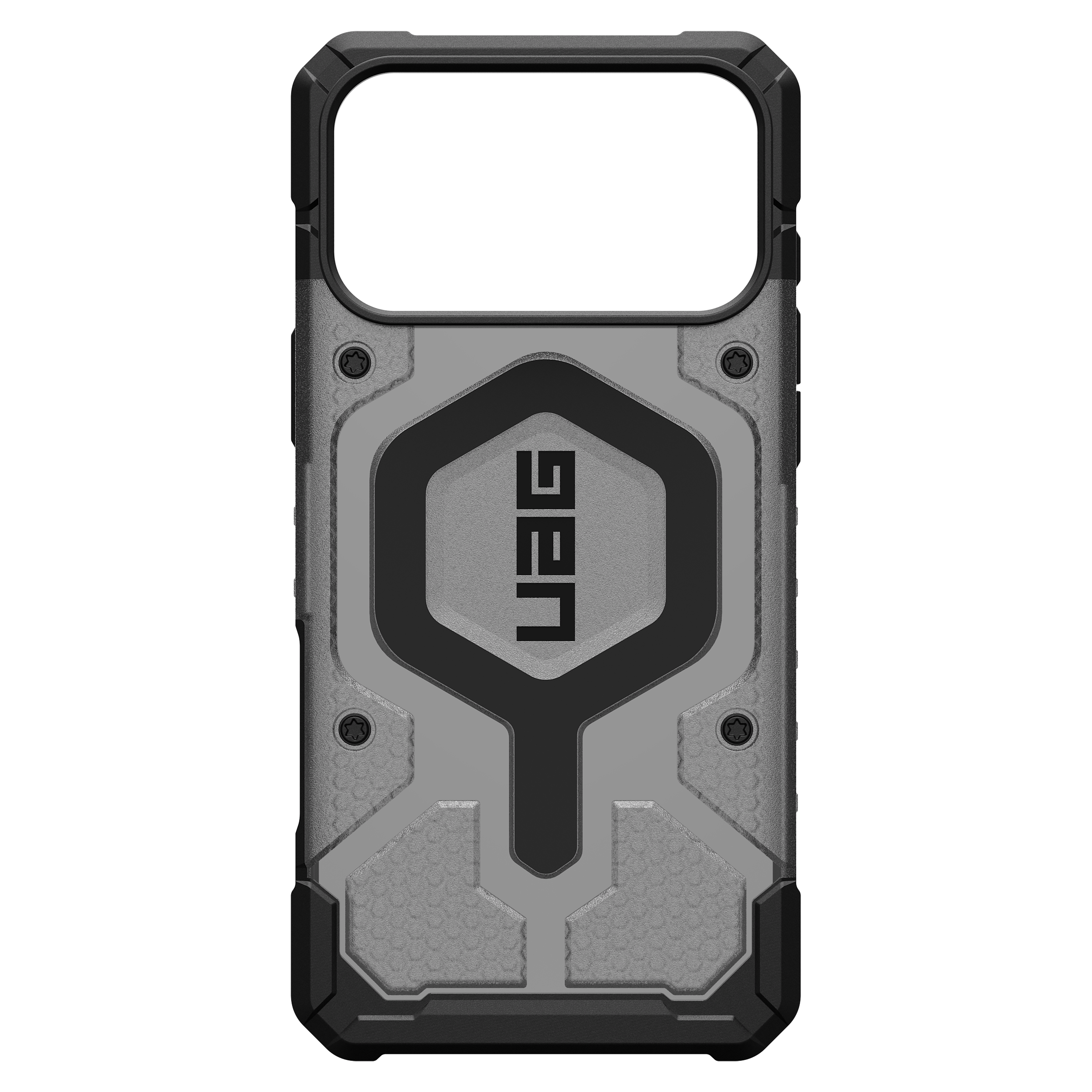 Urban Armor Gear Pathfinder Clear MagSafe Case for Apple iPhone 17 Pro Max - Ash and Black