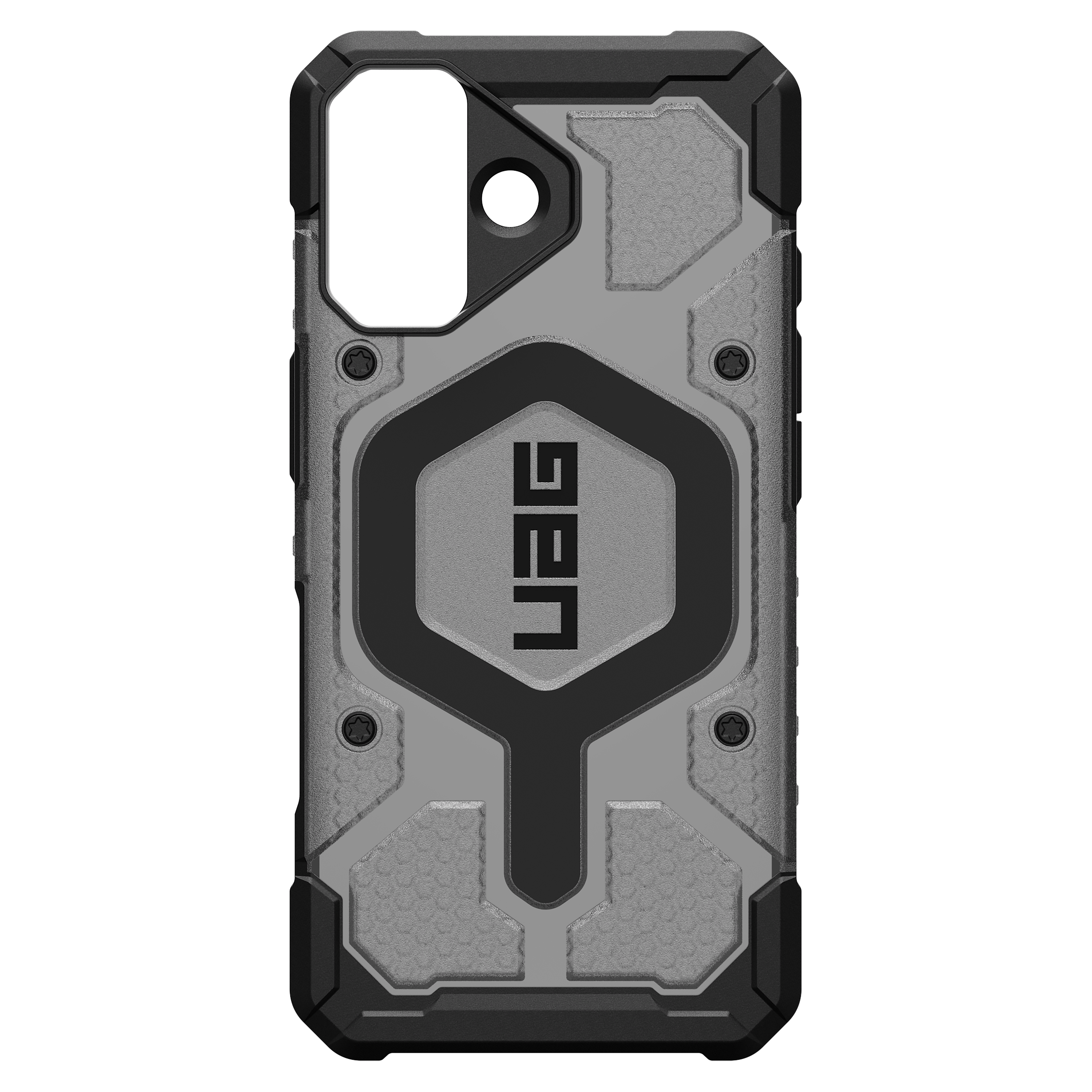 Urban Armor Gear Pathfinder Clear MagSafe Case for Apple iPhone 17 - Ash and Black