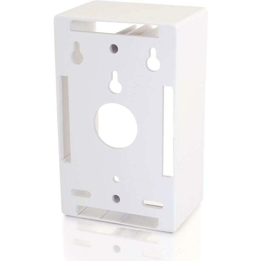 Legrand C2G Single Gang Wall Box - White