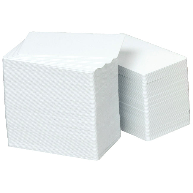 Zebra Premier Plus ID Card - White - Polyvinyl Chloride (PVC) - 100 Pack