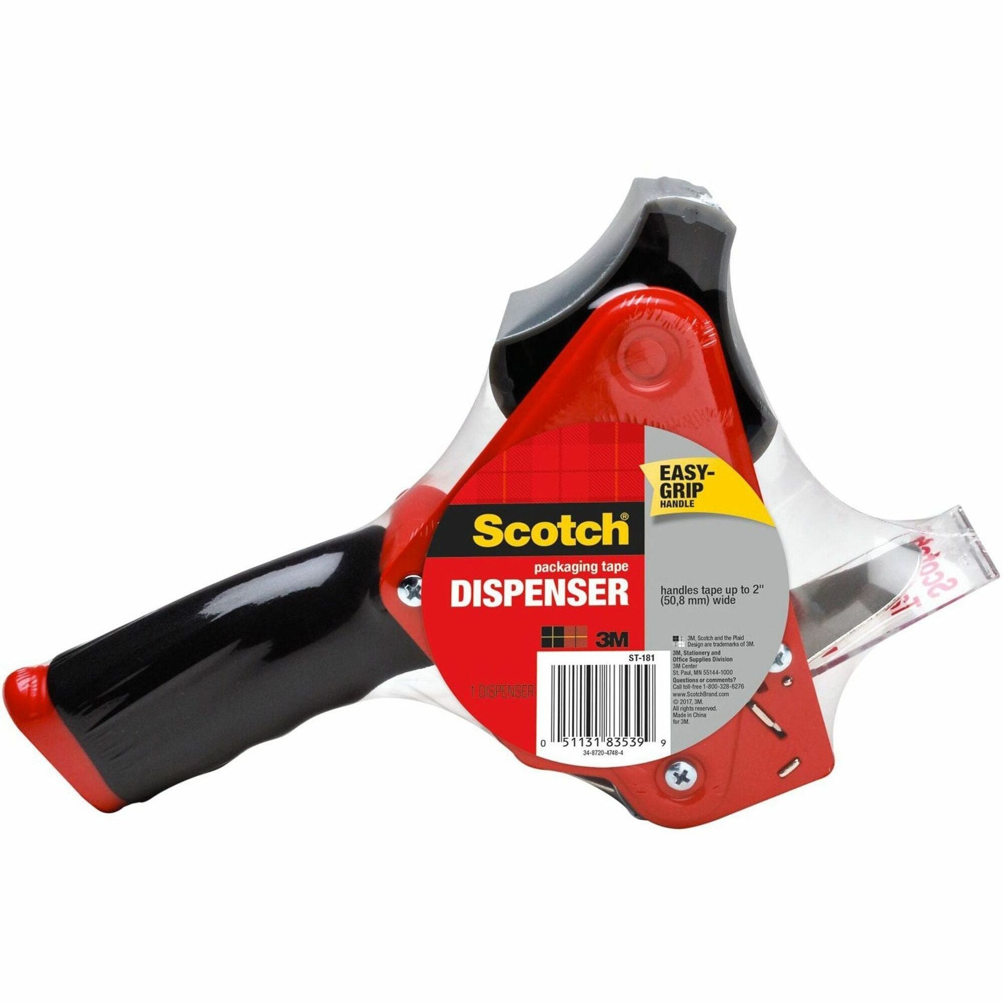 3M Scotch Heavy-Duty Packaging Tape Dispenser - Foam Handle