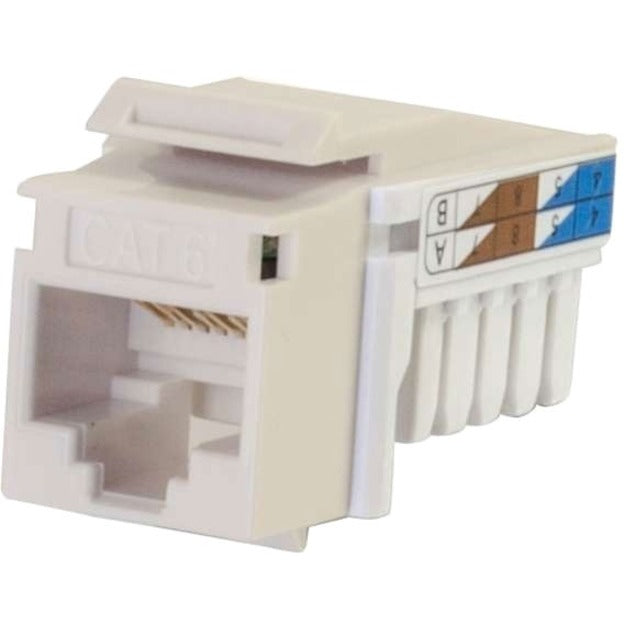 Legrand C2G Cat6 RJ45 UTP Keystone Jack - Ivory