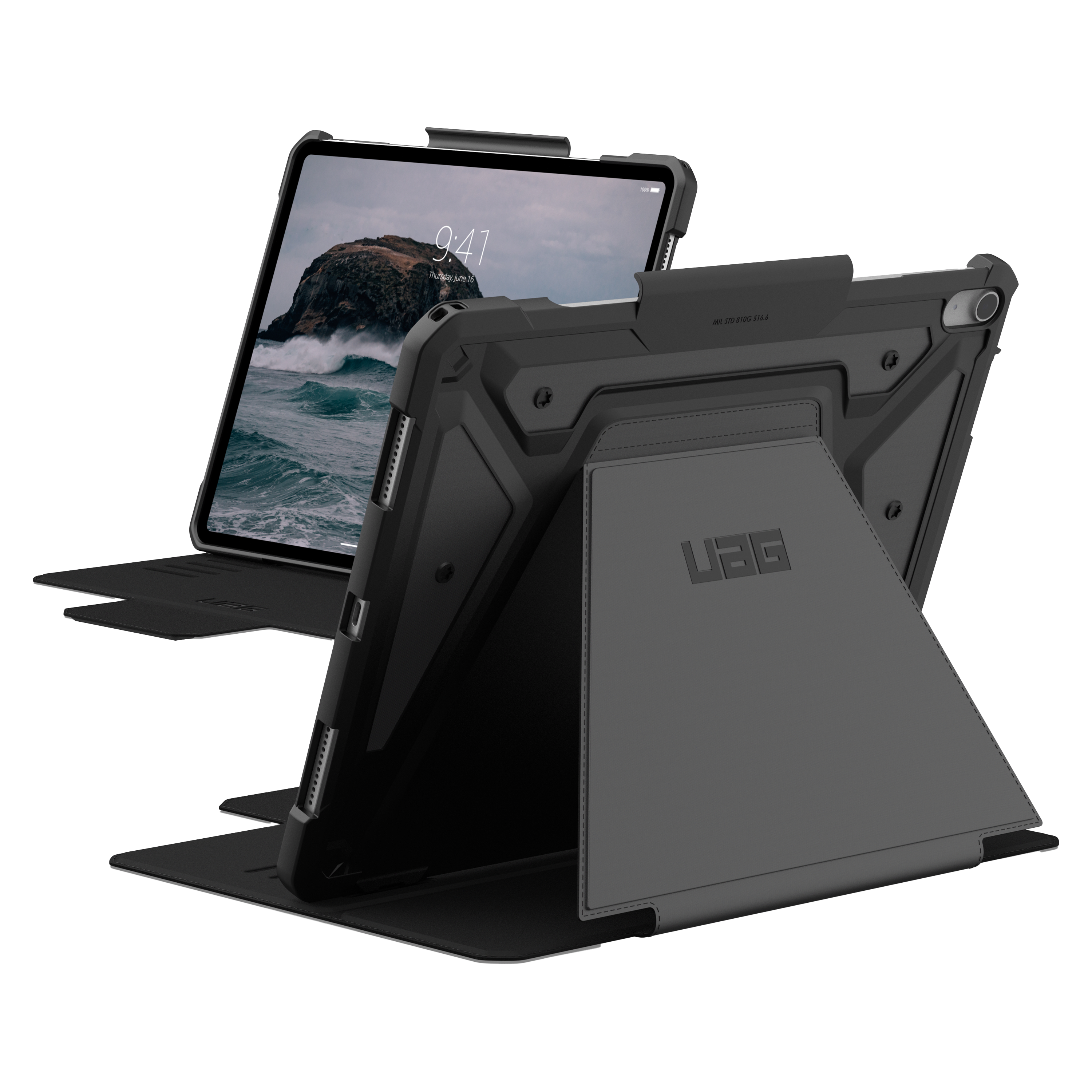 Urban Armor Gear Uag - Metropolis Se Case For Apple Ipad Air 13 - Black