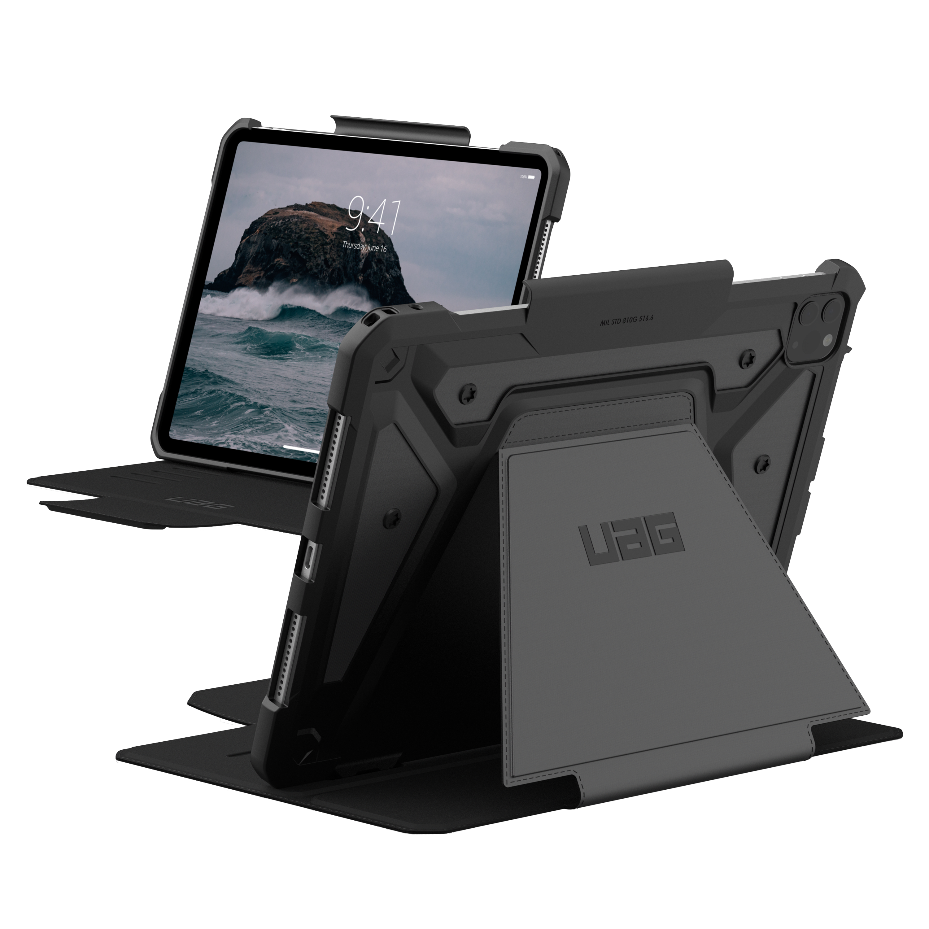 Urban Armor Gear Uag - Metropolis Se Case For Apple Ipad Pro 11 2024 - Black