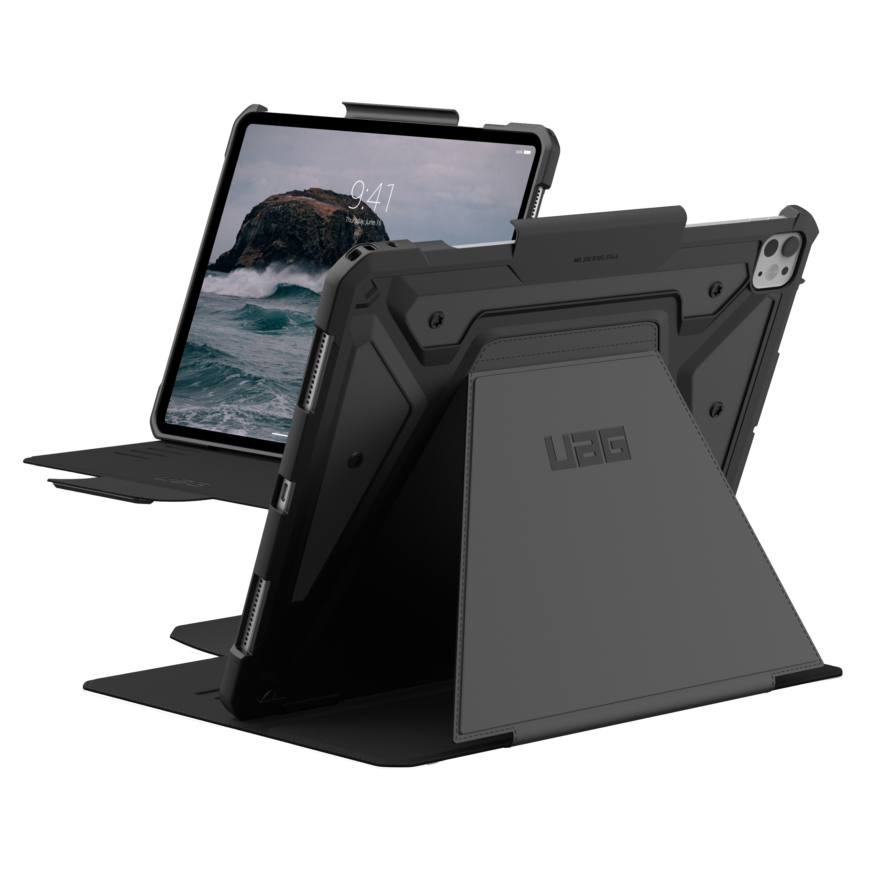 Urban Armor Gear Uag - Metropolis Se Case For Apple Ipad Pro 13 - Black