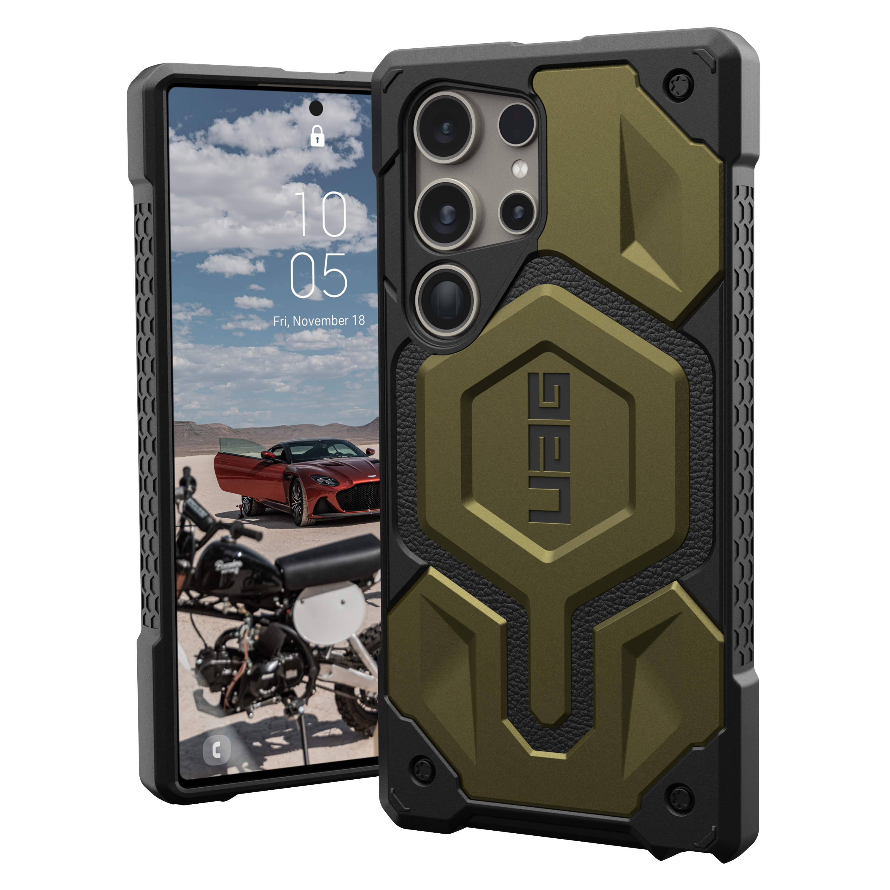 Urban Armor Gear Uag - Monarch Pro Case For Samsung Galaxy S24 Ultra - Oxide