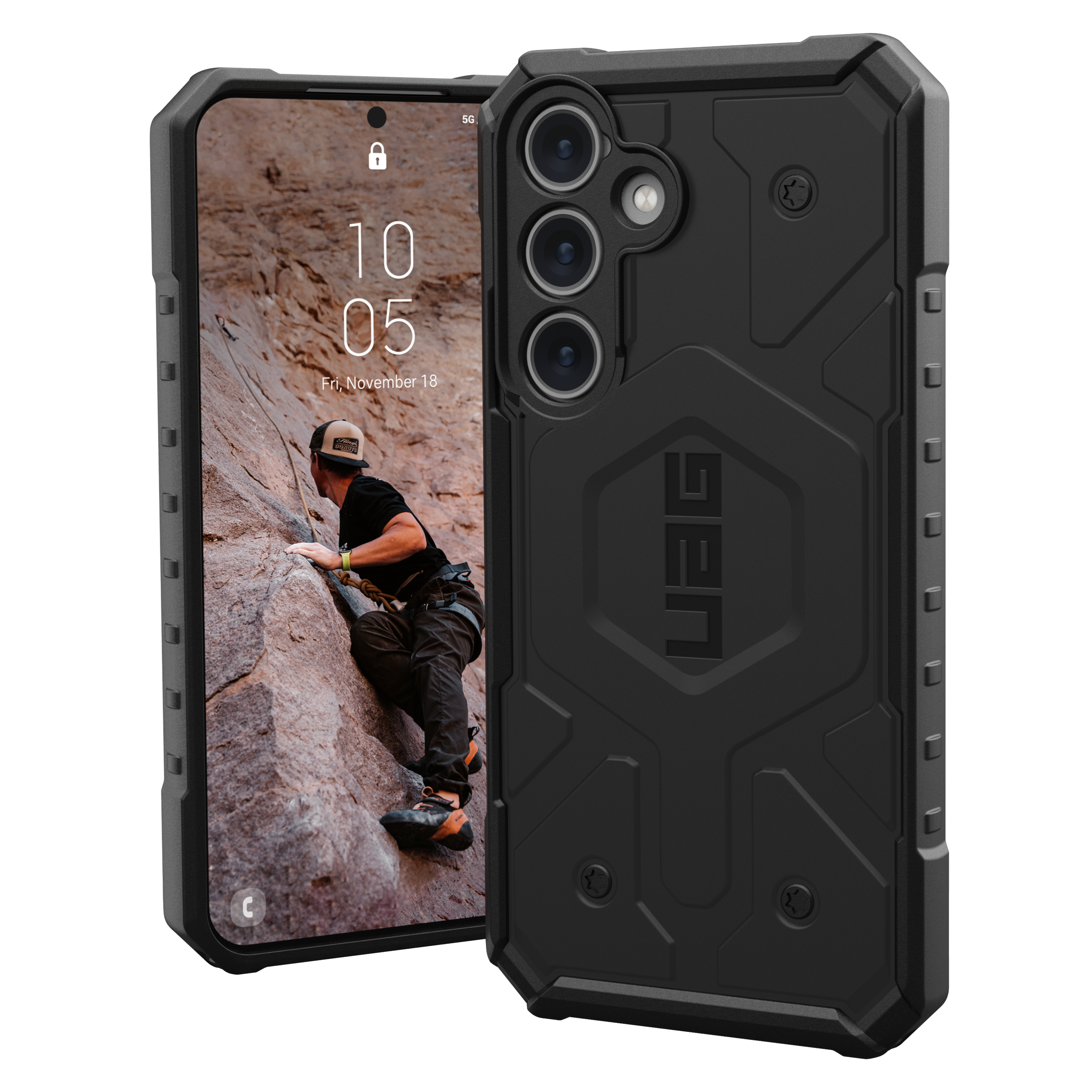 Urban Armor Gear Uag - Pathfinder Magsafe Case For Samsung Galaxy S24 - Black