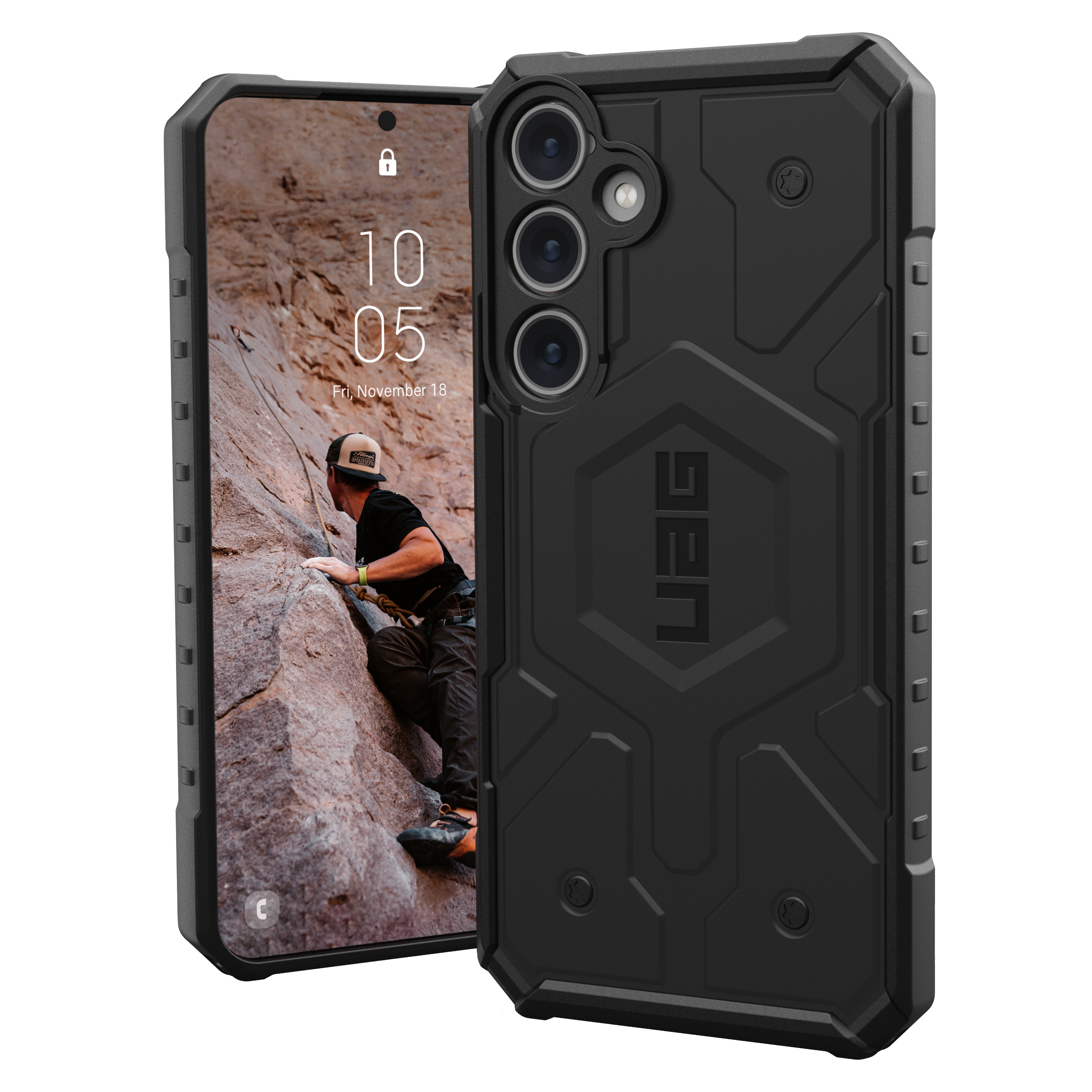 Urban Armor Gear Uag - Pathfinder Magsafe Case For Samsung Galaxy S24 Plus - Black