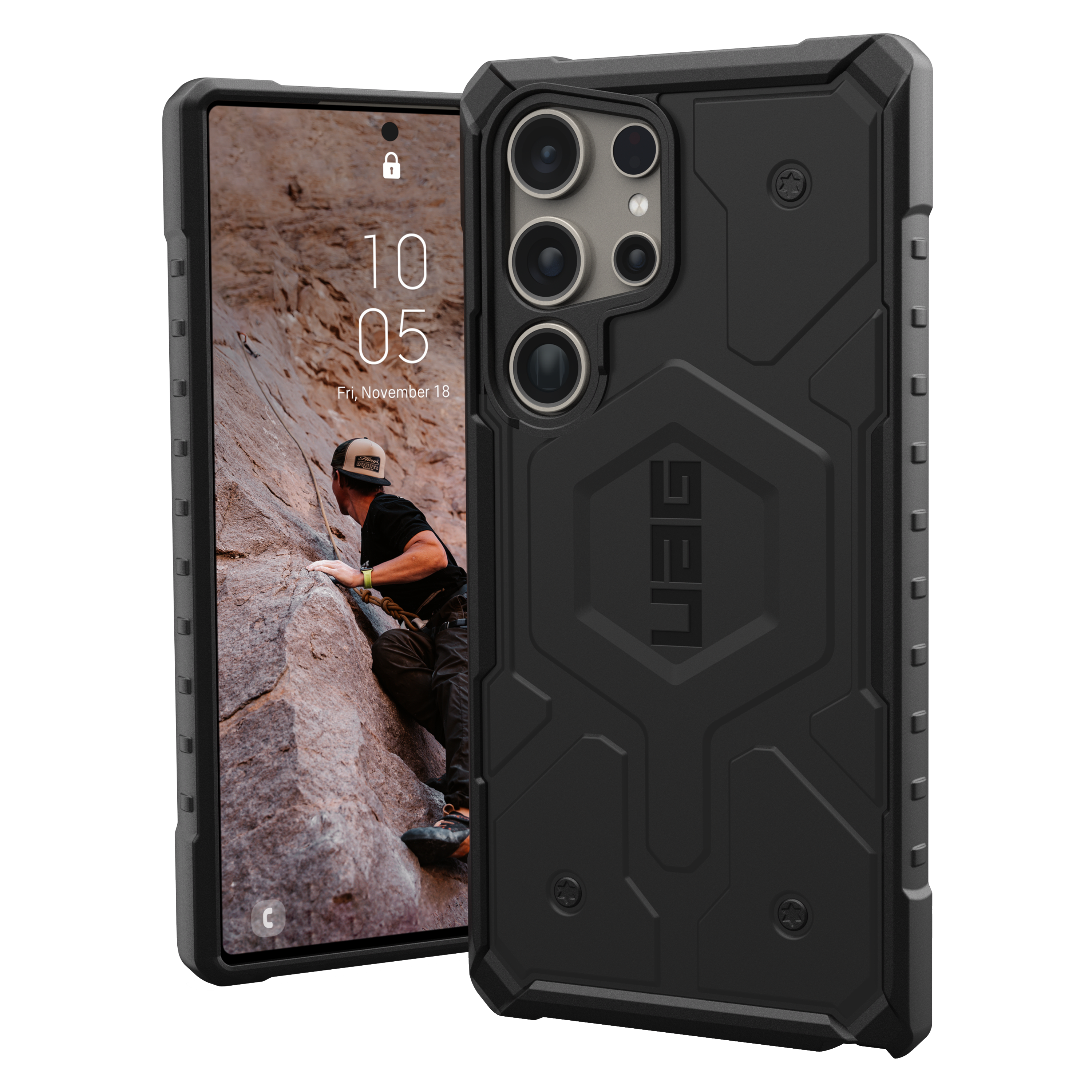 Urban Armor Gear Uag - Pathfinder Magsafe Case For Samsung Galaxy S24 Ultra - Black