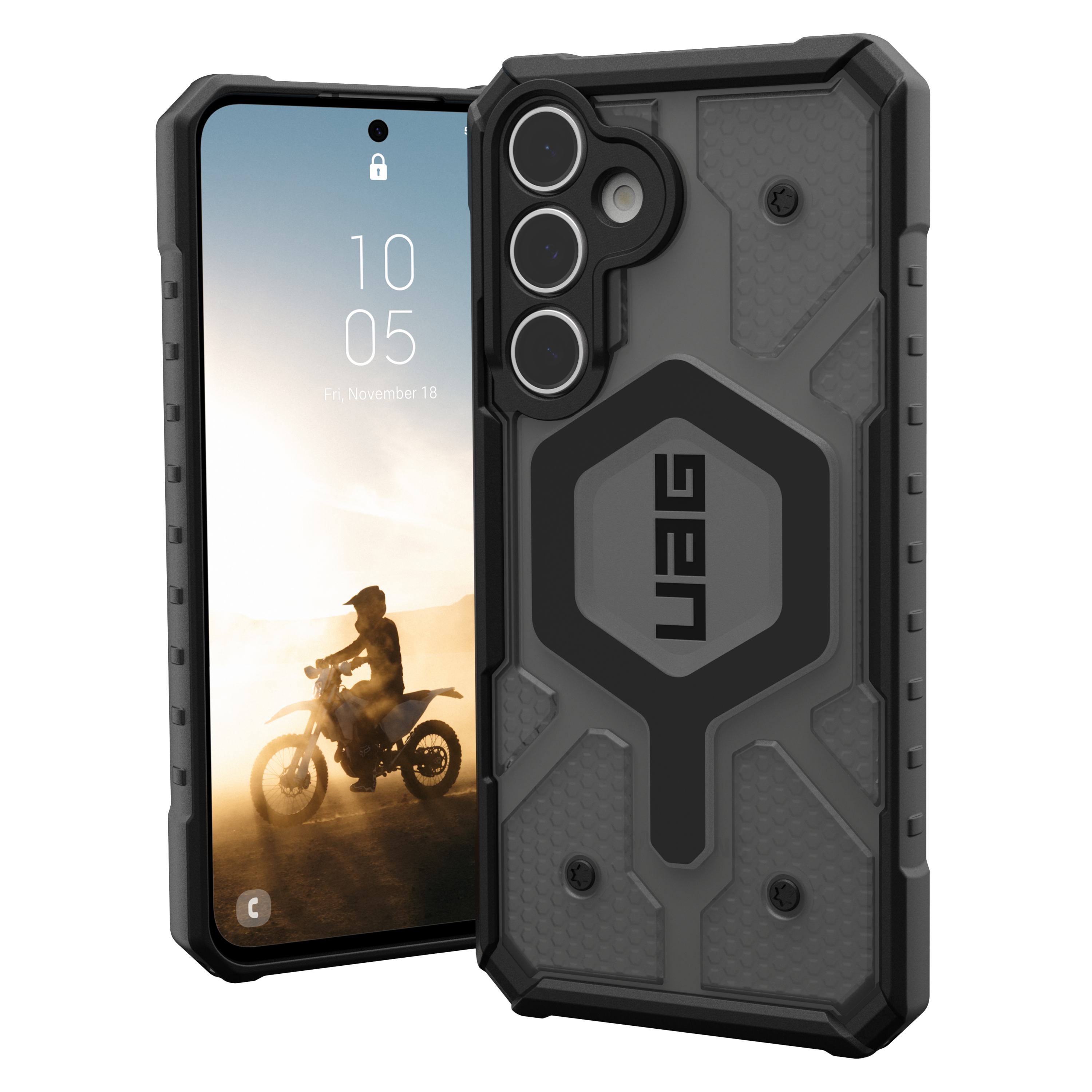 Urban Armor Gear Uag - Pathfinder Magsafe Case For Samsung Galaxy S24 Fe - Ash