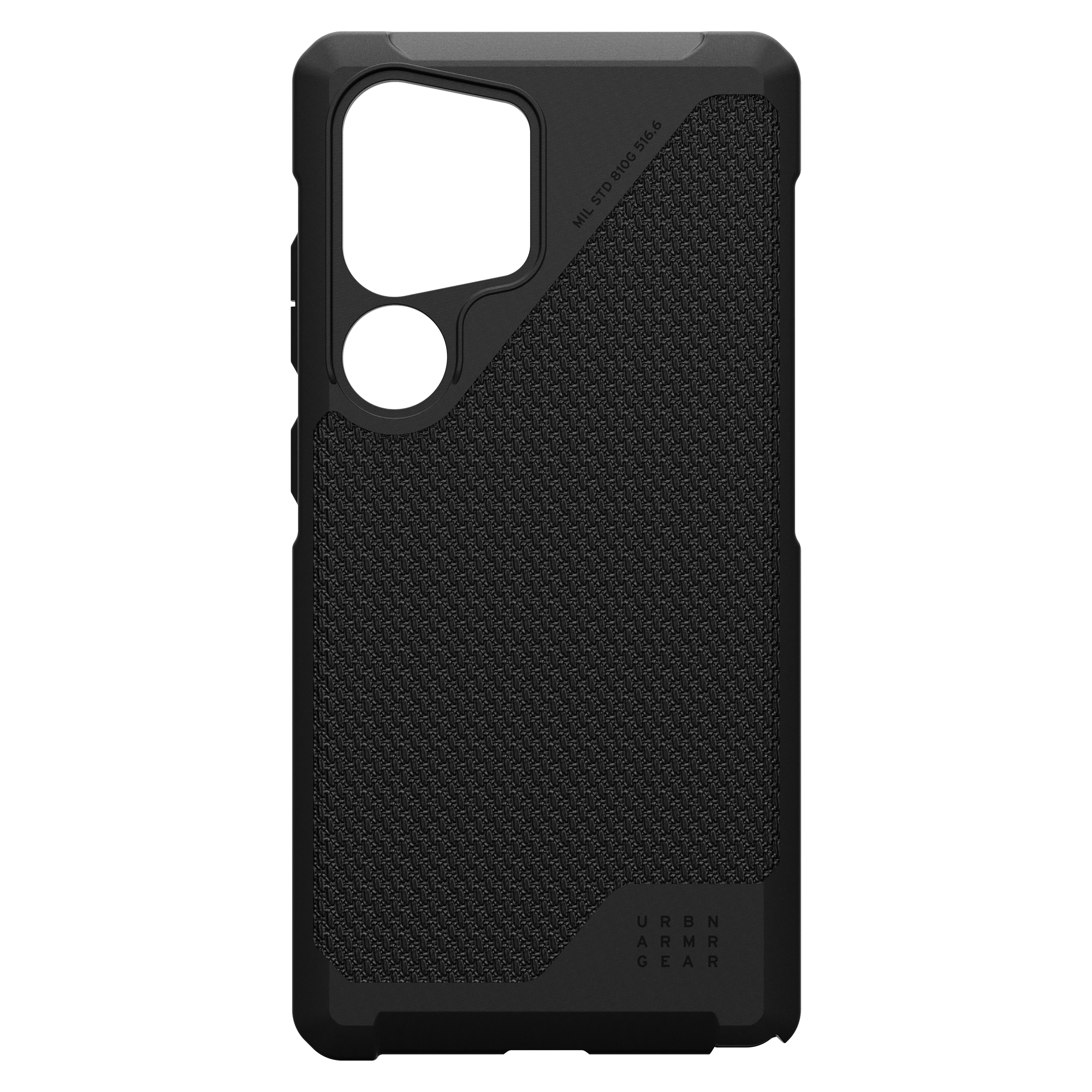 Urban Armor Gear Uag - Metropolis Lt Case With Magnet For Samsung Galaxy S25 Ultra - Kevlar Black