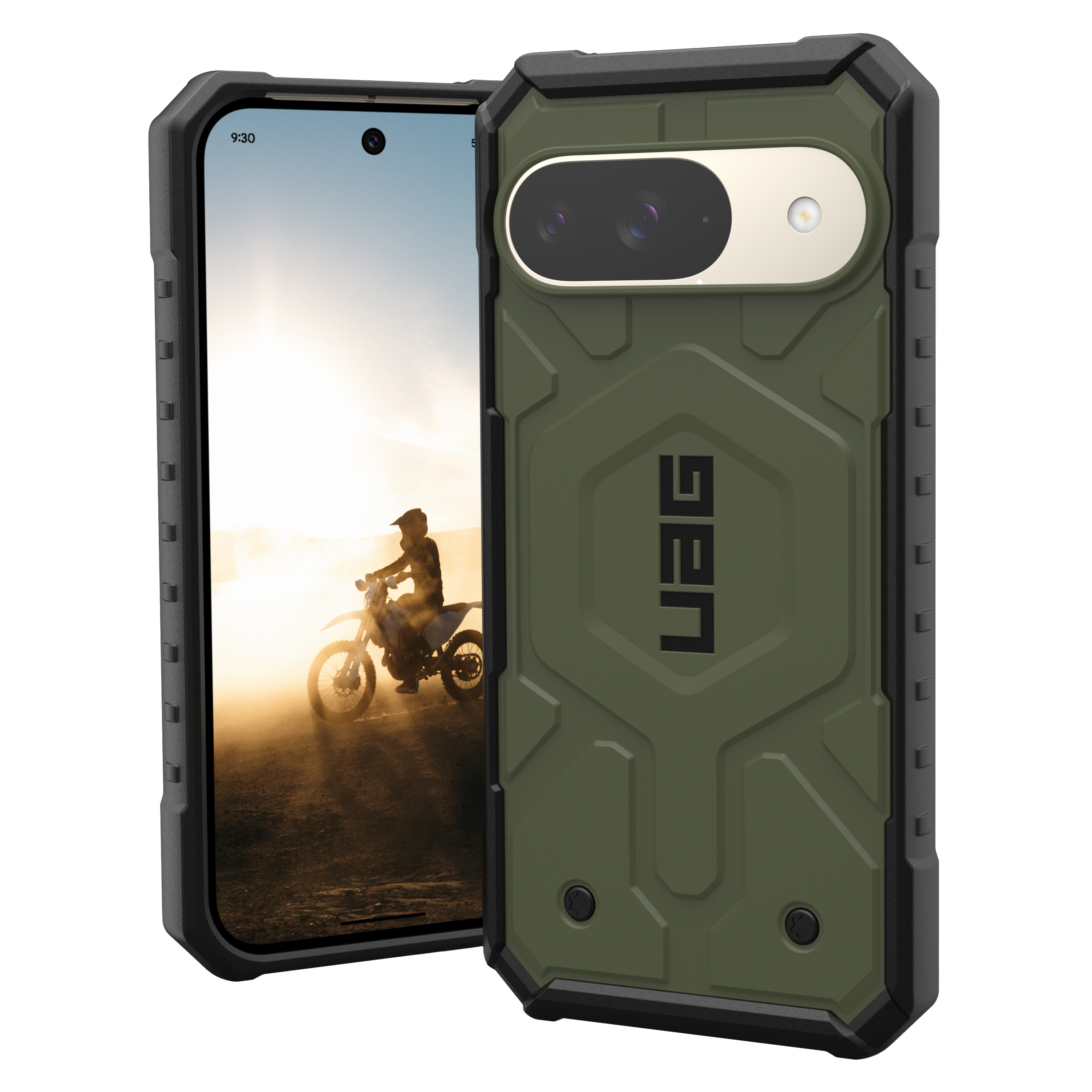 Urban Armor Gear Uag - Pathfinder Case For Google Pixel 9 / Pixel 9 Pro - Olive Drab
