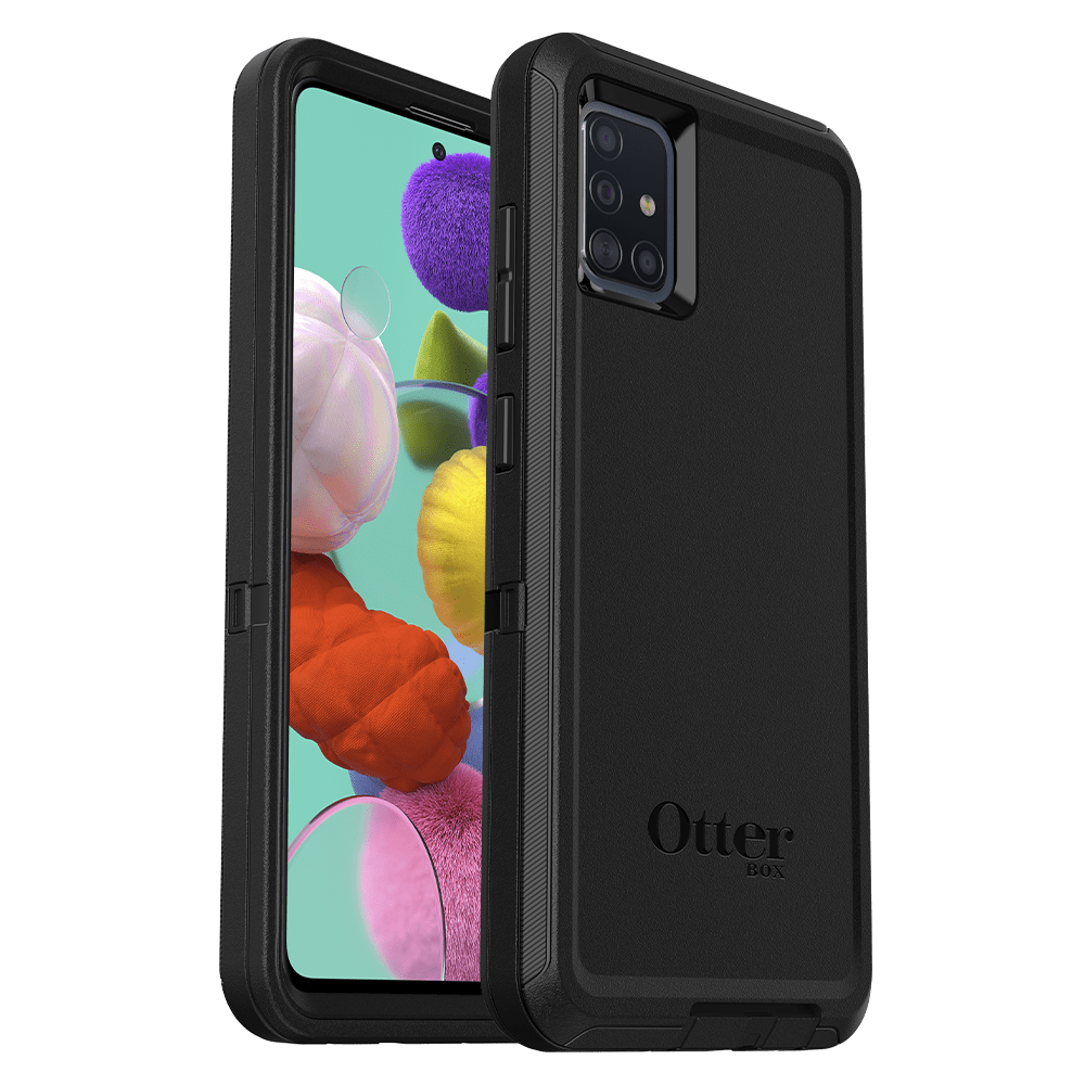 Otterbox - Defender Case For Samsung Galaxy A51 - Black