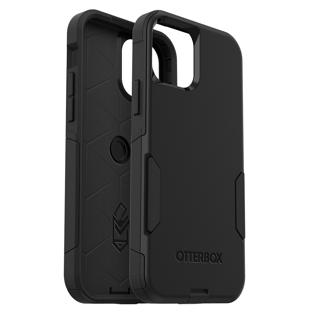 Otterbox - Commuter Antimicrobial Case For Apple Iphone 12 / 12 Pro - Black