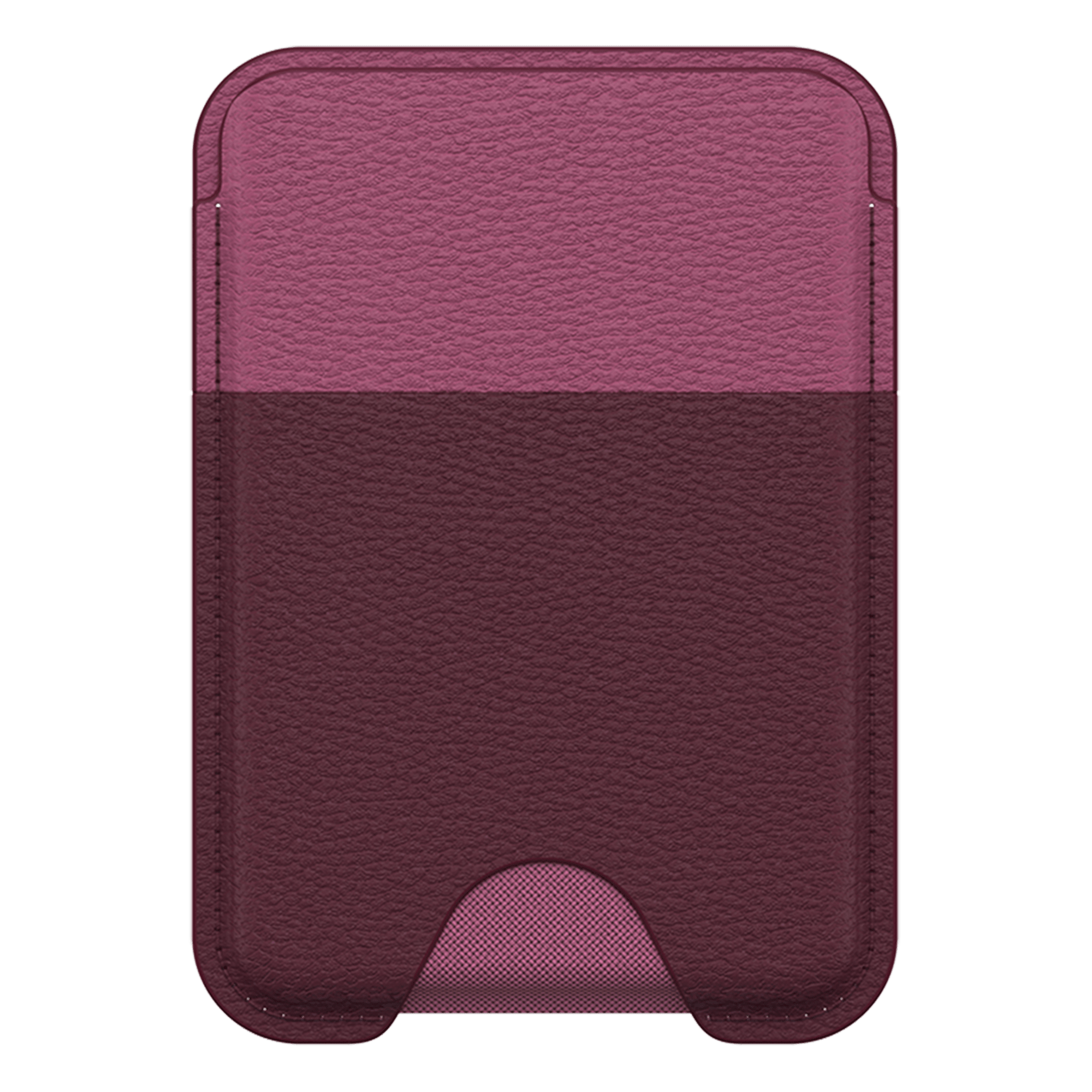Otterbox - Symmetry Cactus Leather Magsafe Wallet - Maroon Bells