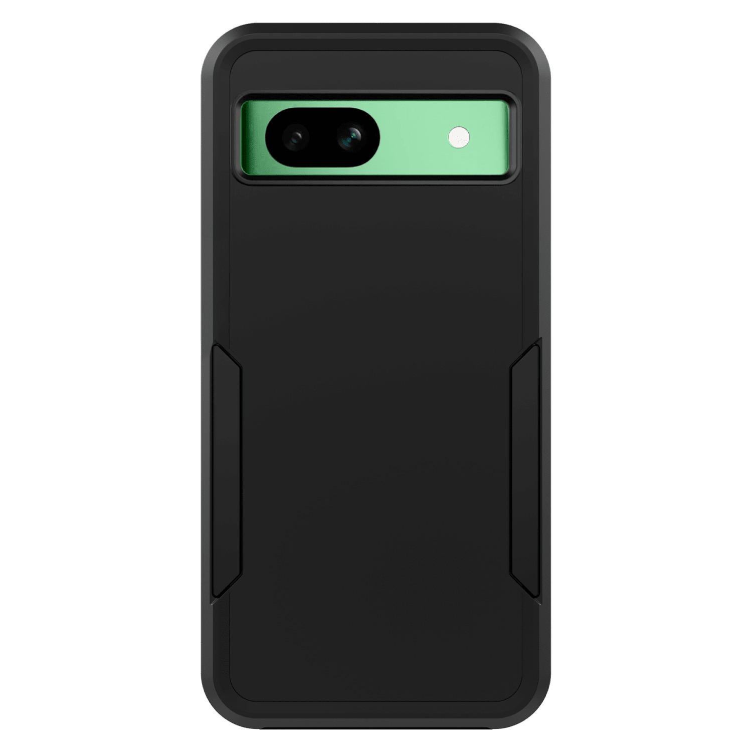 Ampd - Dual Layer Military Drop Case For Google Pixel 8a - Black