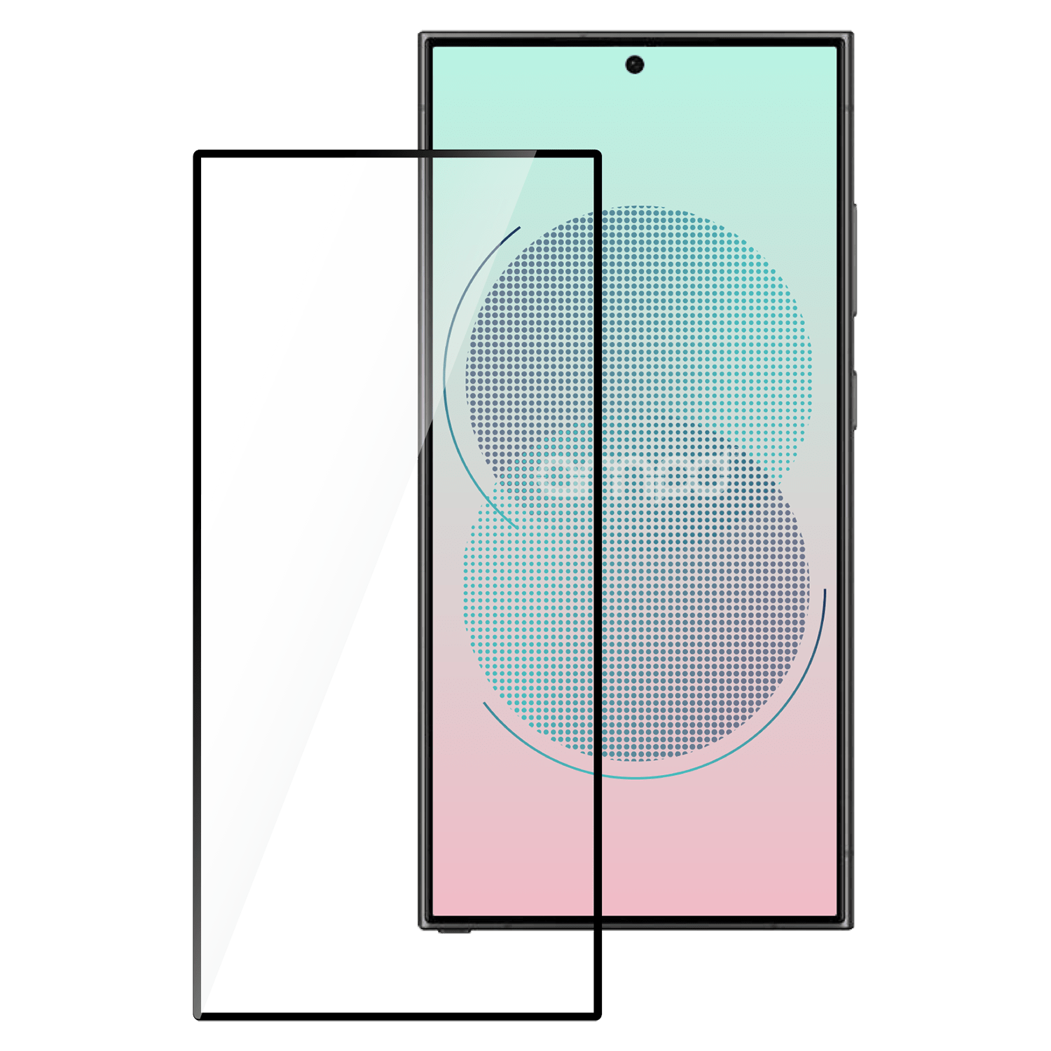 ampd-3d-full-faced-impact-flex-glass-screen-protector-for-samsung-galaxy-s25-ultra-clear