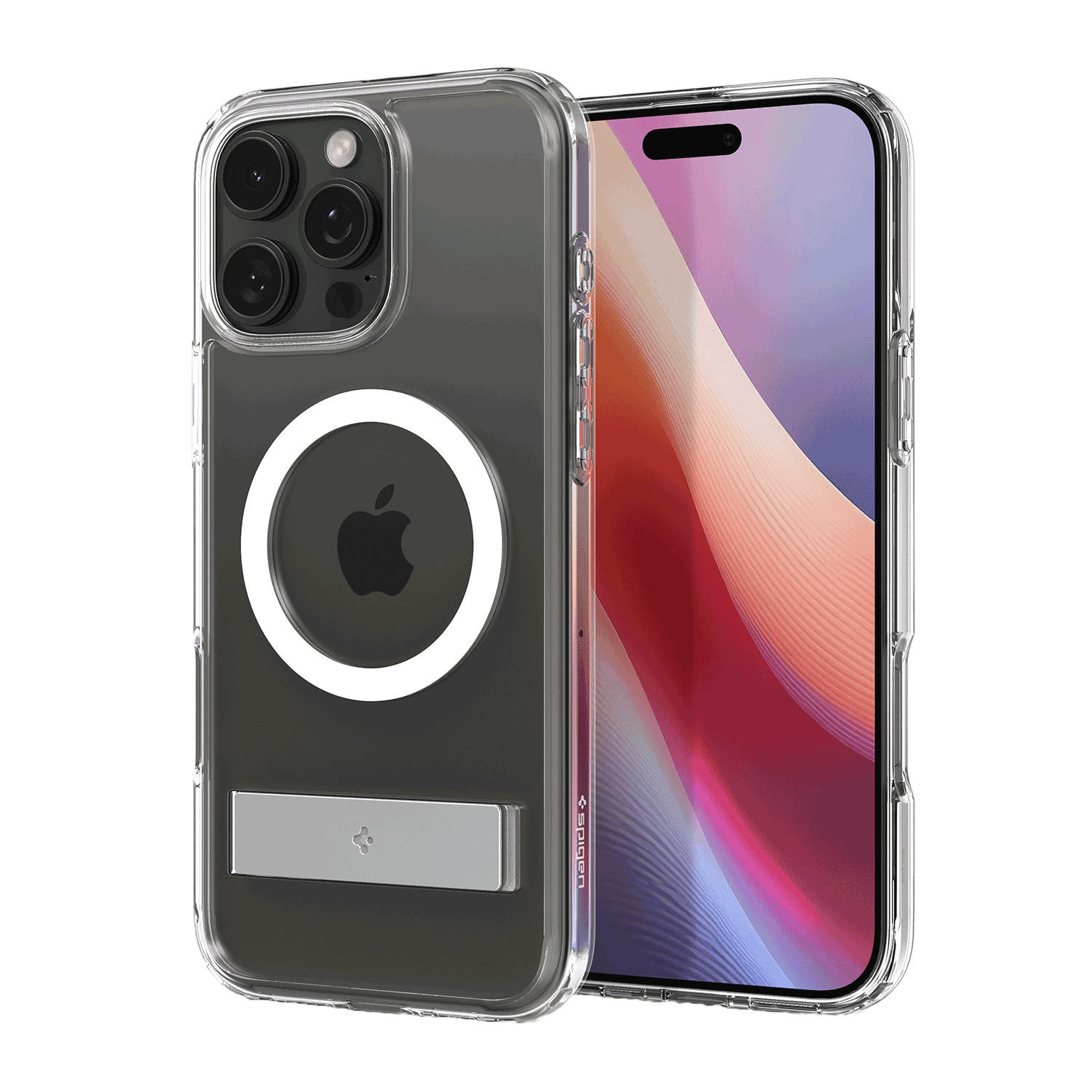 Spigen - Slim Armor Essential S Magsafe Case For Apple Iphone 16 Pro - Crystal Clear