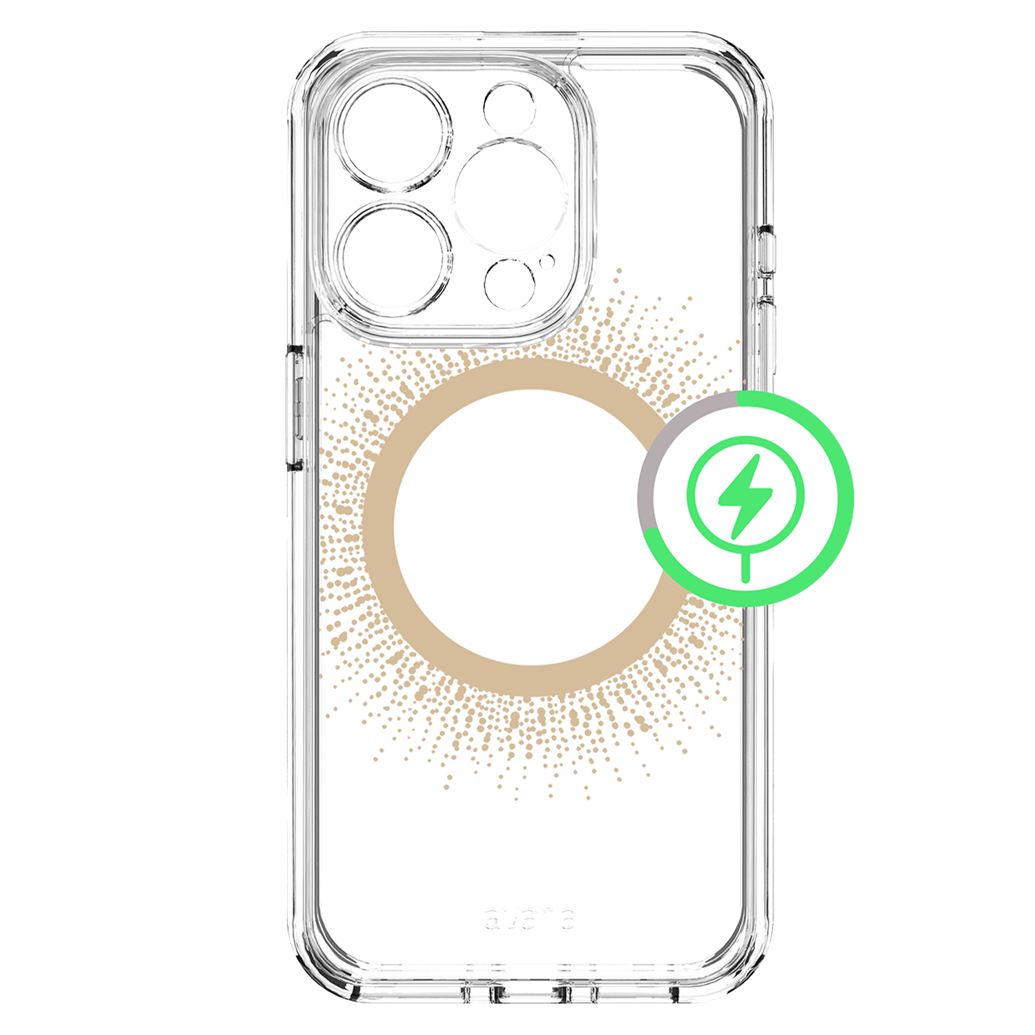 Avana - Aura Magsafe Case For Apple Iphone 15 Pro Max - Gold