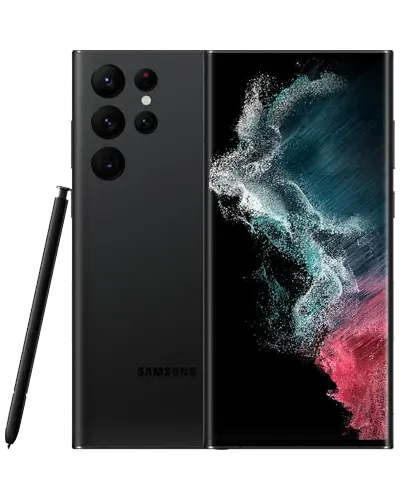 Samsung Galaxy S22 Ultra Unlocked, Display: 6.80" Dynamic AMOLED 2X, 120Hz, HDR10+, 1750 nits (peak), 1440x3088px resolution, 19.3:9 aspect ratio, 500ppi; Always-on display