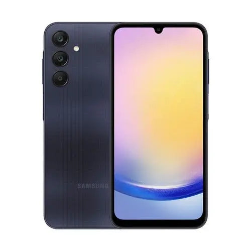 New - Samsung Galaxy A25 5G Unlocked, Display: 6.50" Super AMOLED, 120Hz, 1000 nits (HBM), 1080x2340px resolution, 19.5:9 aspect ratio, 396ppi, Front camera: 1080p@30fps