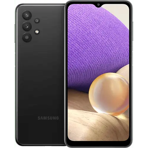 Samsung Galaxy A32 5G Unlocked, Display: 6.40" Super AMOLED, 90Hz, 1080x2400px resolution, OS/Software: Android 11, One UI 3.1, Front camera: 20 MP, f/2.2, (wide)