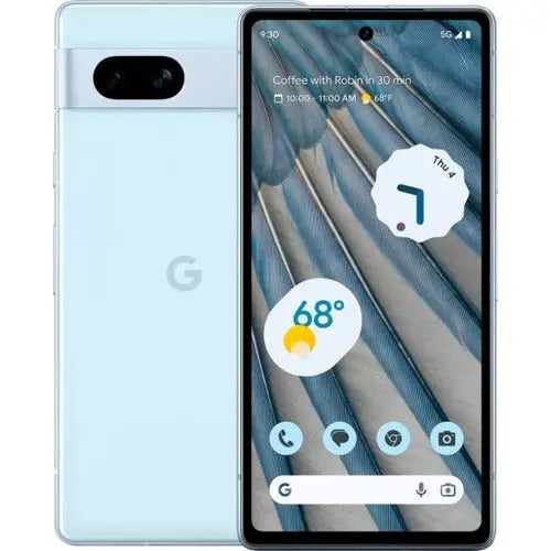 New - Google Pixel 7a Unlocked, Display: 6.1" OLED, HDR, 90Hz, 1080x2400px resolution, Memory: 128GB 8GB RAM; UFS 3.1, OS/Software: Android 13