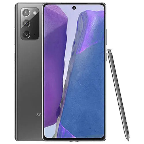 Samsung Galaxy Note 20 5G Unlocked, OS: Android 10, upgradable to Android 13, Charging: 25W wired, PD3.0 15W wireless (Qi) 4.5W reverse wireless