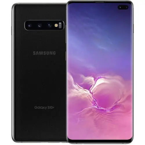 Samsung Galaxy S10 Plus Unlocked, Display: 6.4" Infinity-O Dynamic AMOLED, 1,440x3,040px, OS/Software: Android 9.0 Pie, Samsung One UI