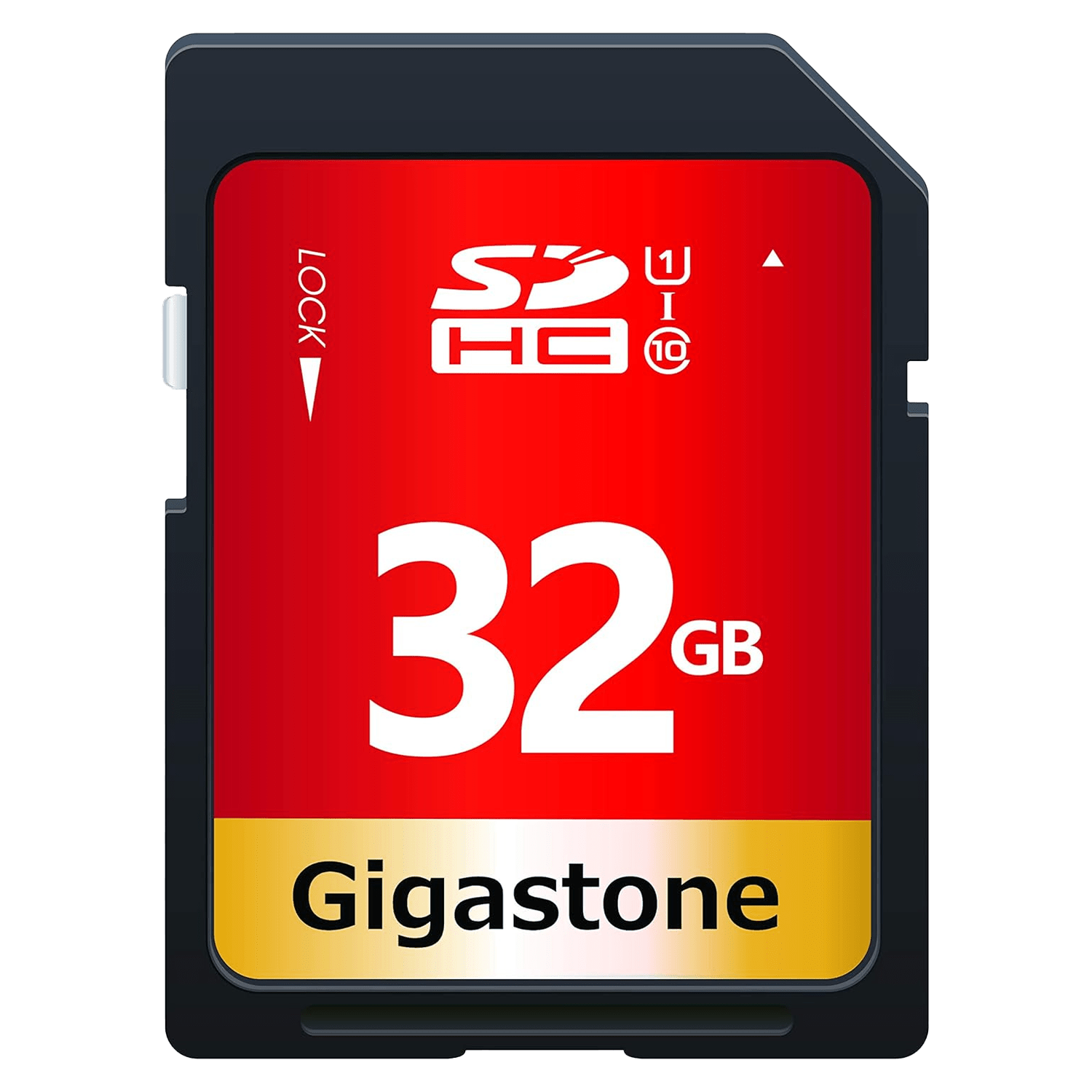 Gigastone - Sd Hc Memory Card 32gb - Red