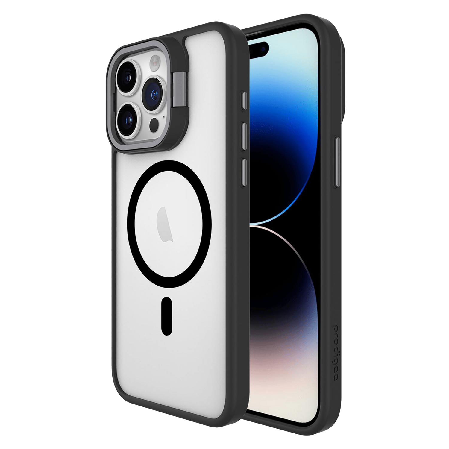 Prodigee - Kickit Case For Apple Iphone 15 Pro - Black