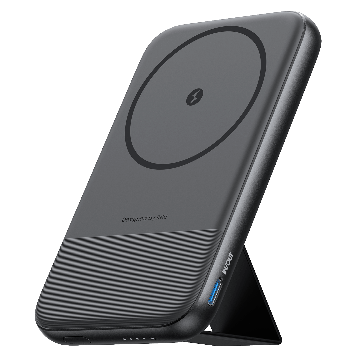 Iniu - Magpro Portable Power Bank 10000 Mah - Black