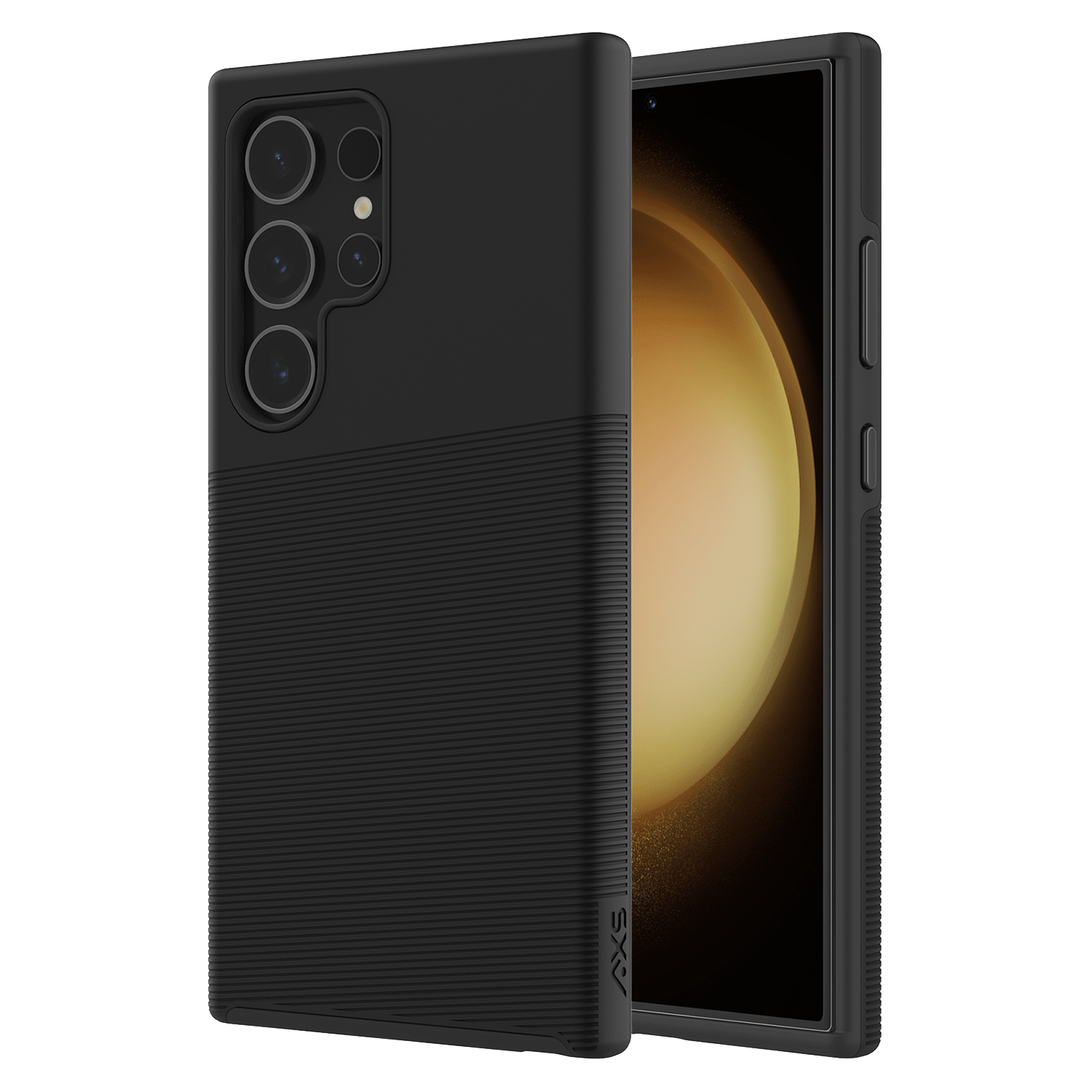 Axs - Protech Plus Case For Samsung Galaxy S24 Ultra - Black