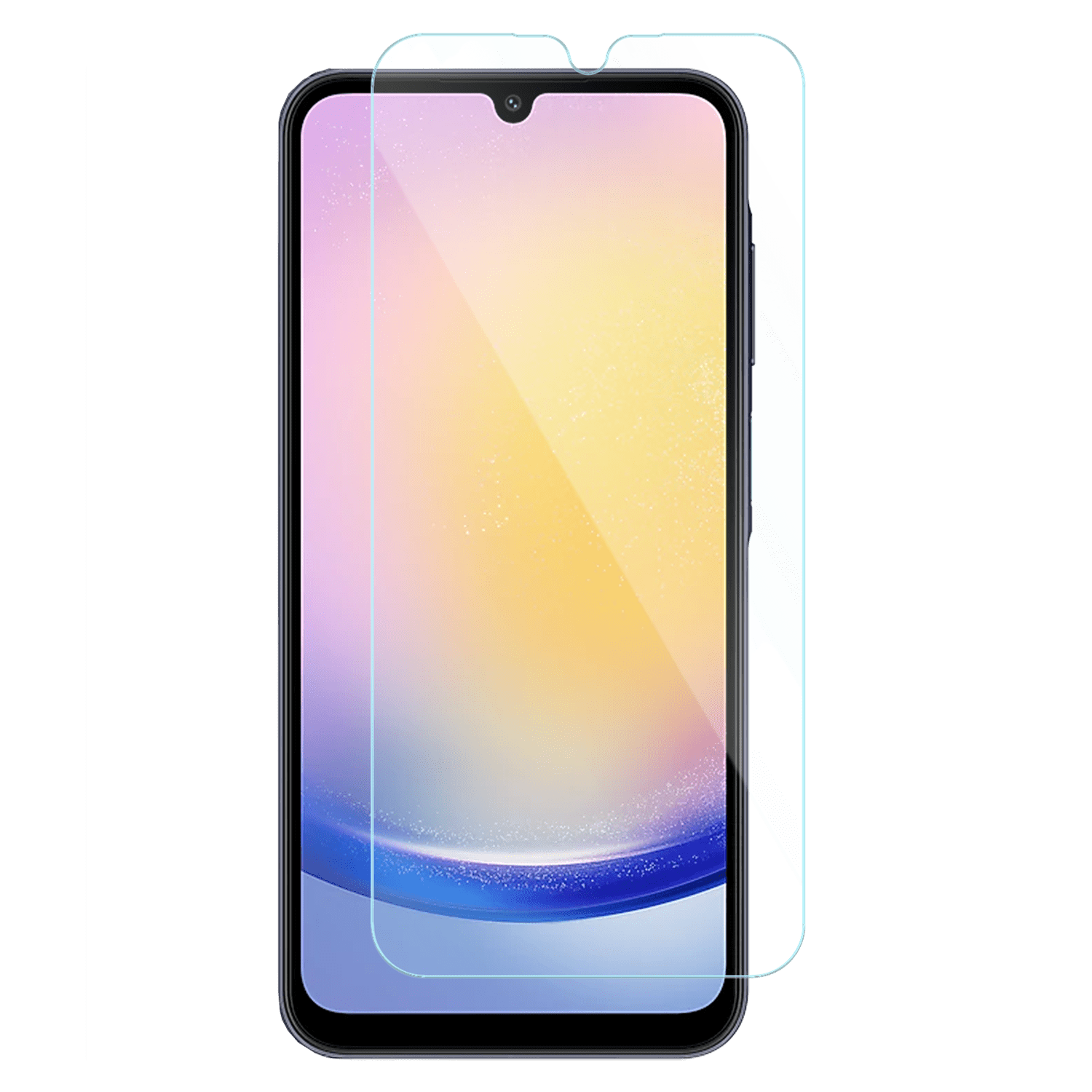 Gadget Guard - Glass Screen Protector No Guide For Samsung Galaxy A25 5g / A24 5g - Clear