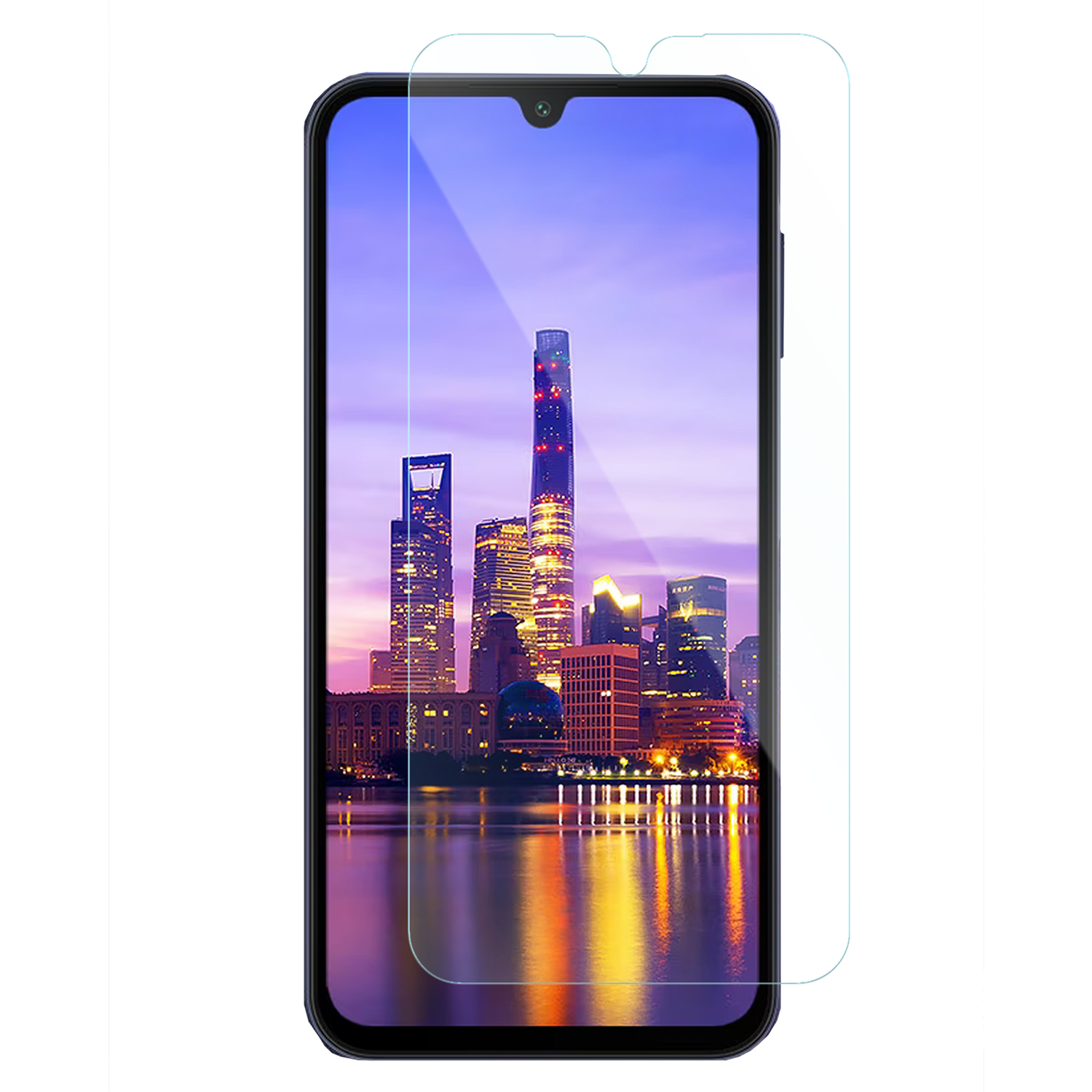 Gadget Guard - Glass Screen Protector No Guide For Samsung Galaxy A15 5g - Clear