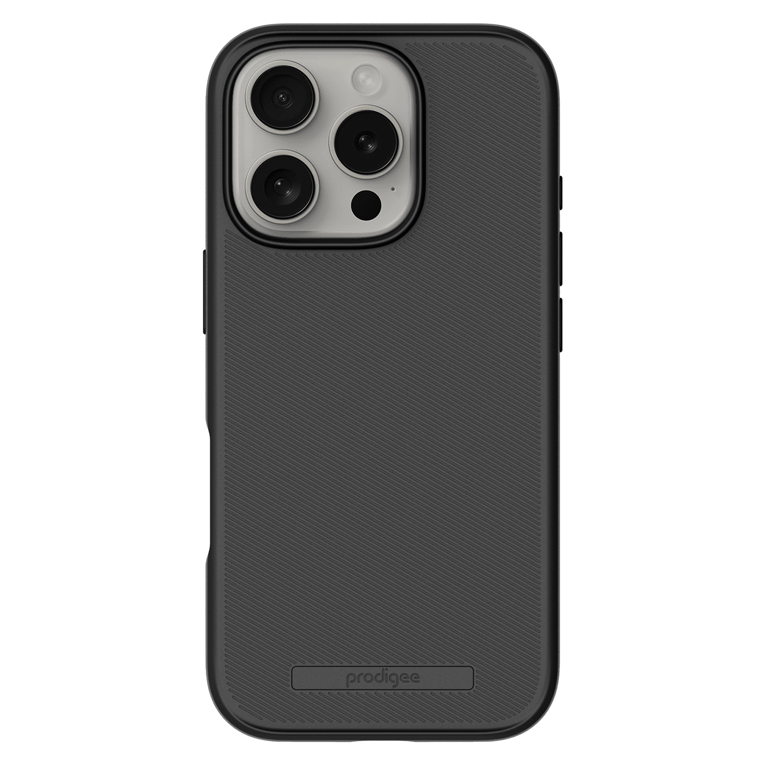 Prodigee - Solid Magsafe Case For Apple Iphone 16 Pro Max - Black