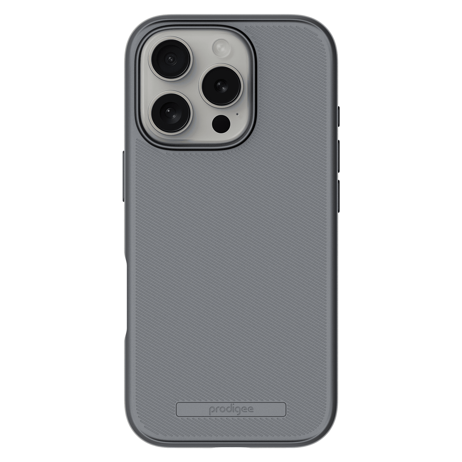 Prodigee - Solid Magsafe Case For Apple Iphone 16 Pro - Pewter